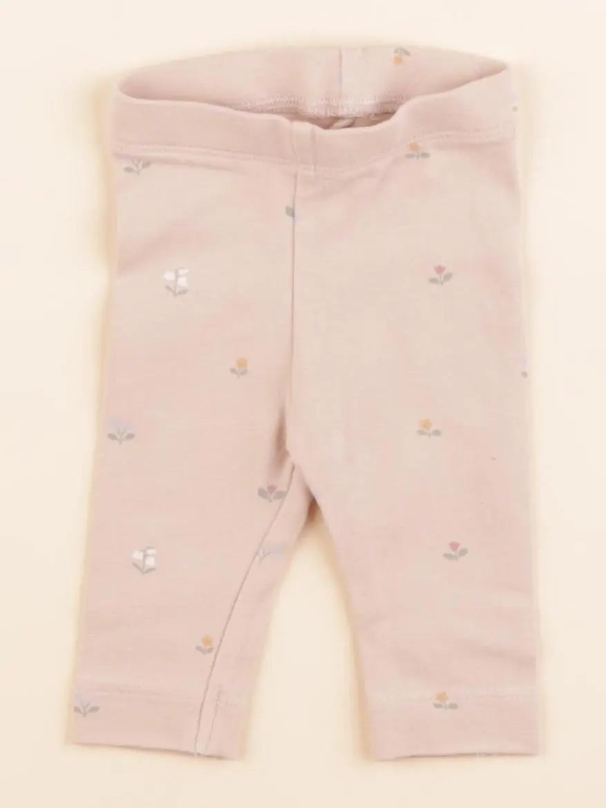 H&M - legging beige - 0/1 mois