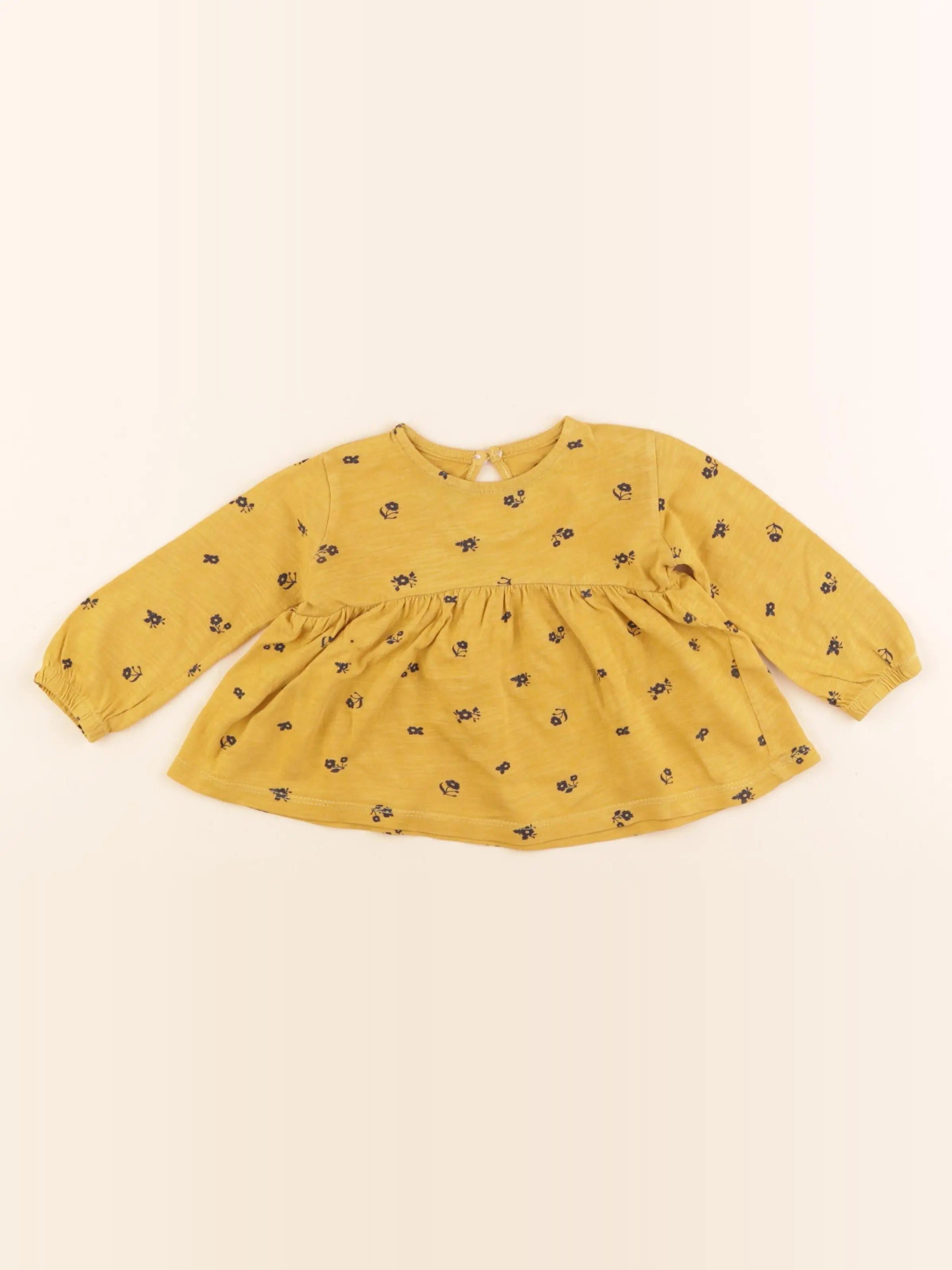 La Redoute - tee-shirt jaune - 6 mois