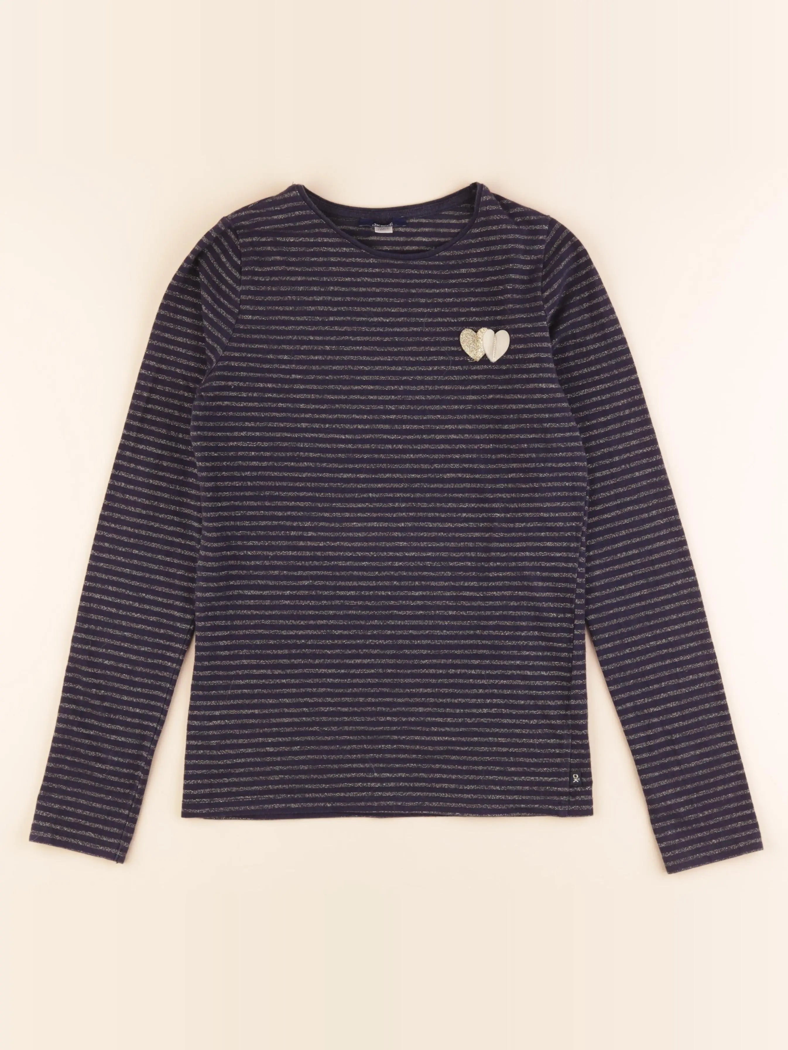 Okaidi - tee-shirt bleu - 12 ans
