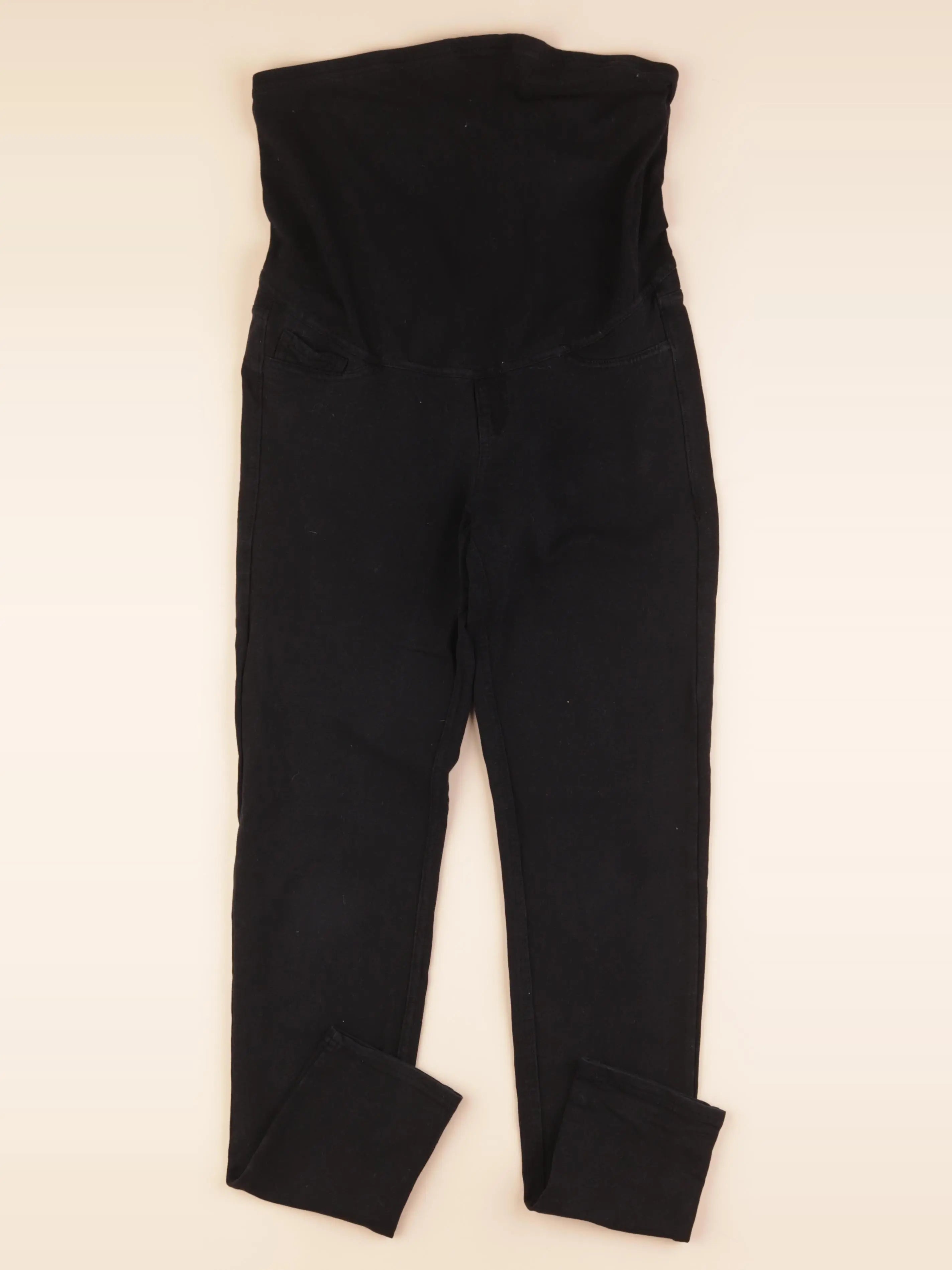 H&M - pantalon grossesse noir - s