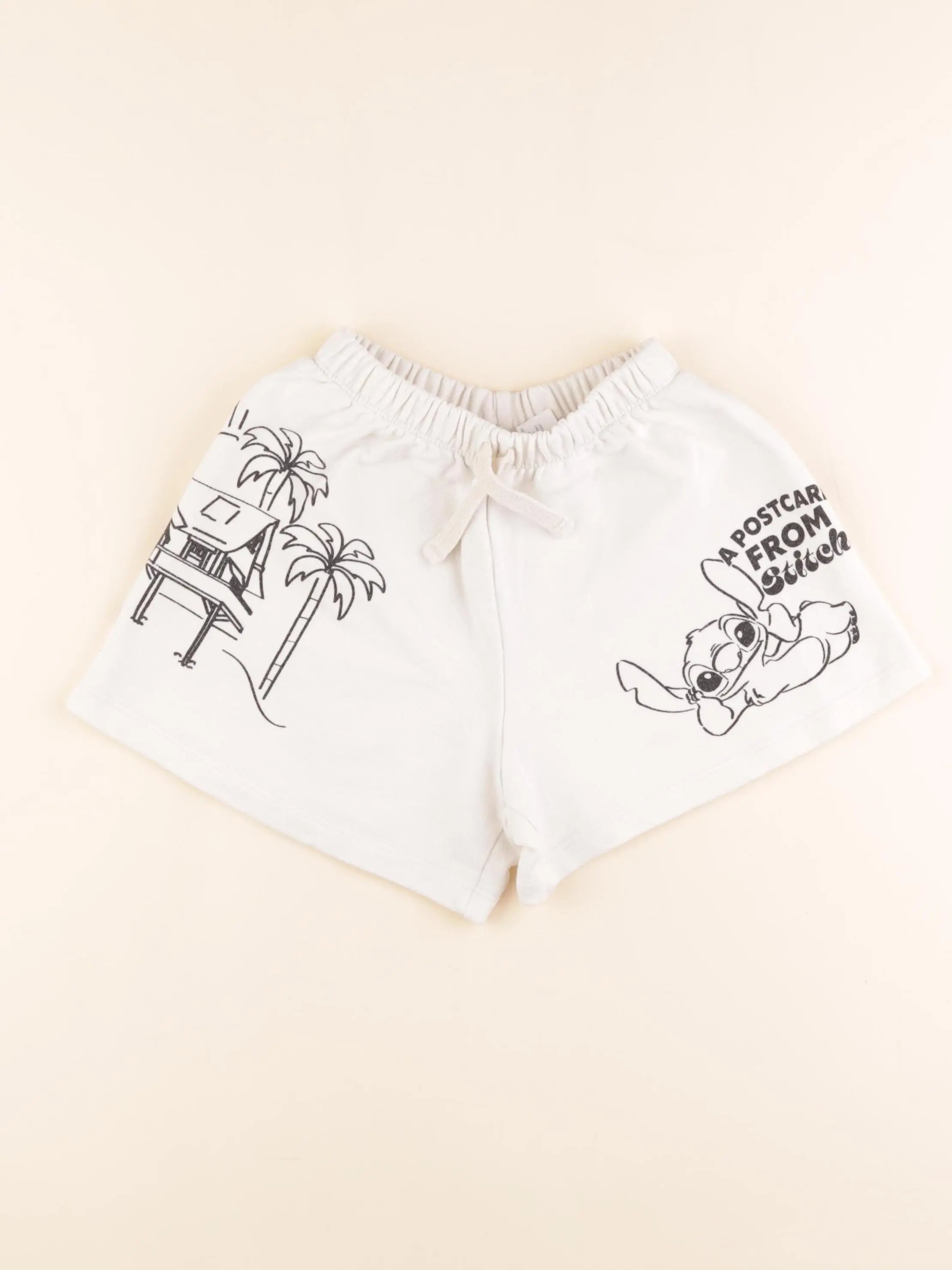 Zara - short blanc - 9/10 ans