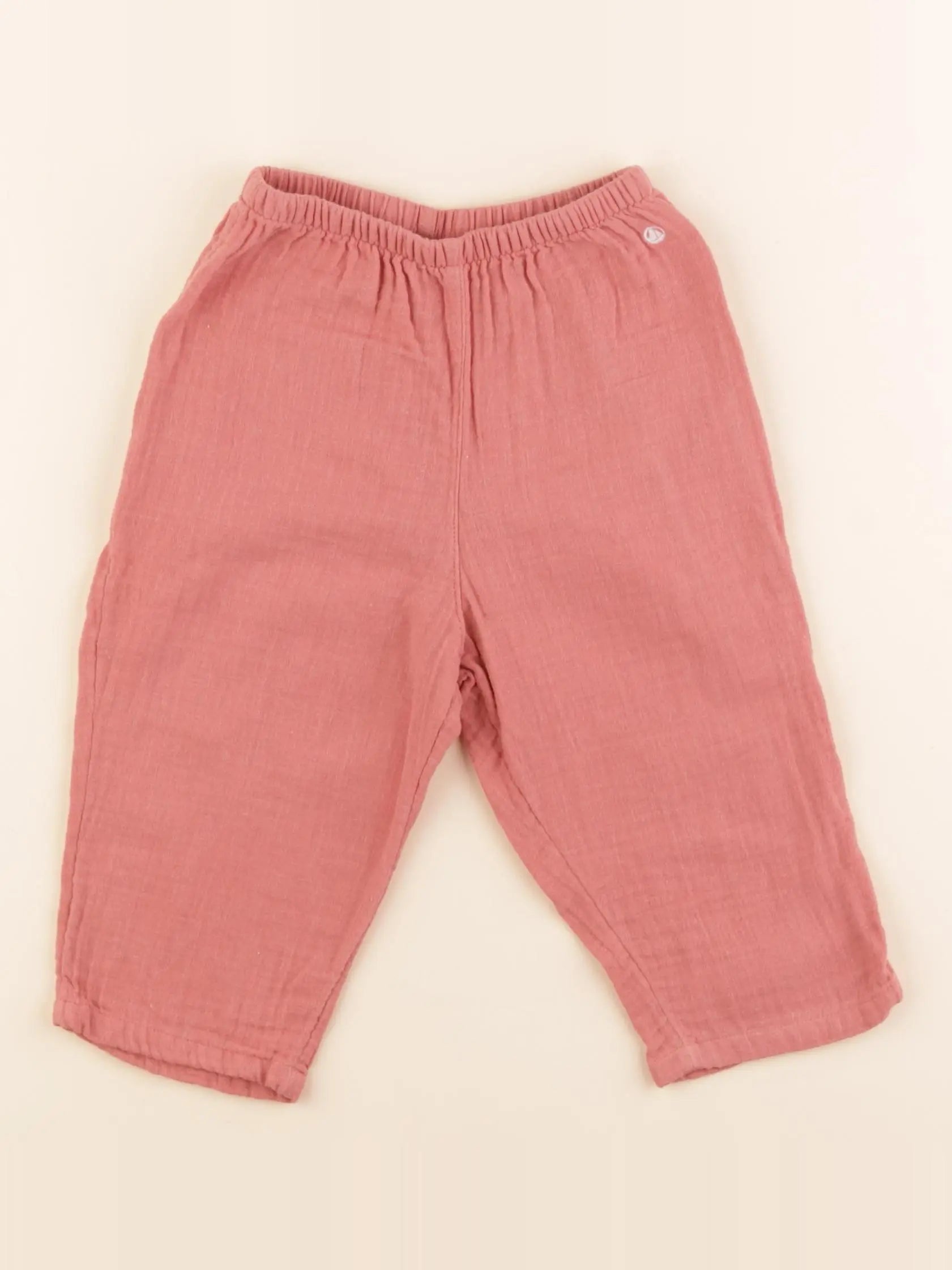 Petit Bateau - pantalon rose - 18 mois