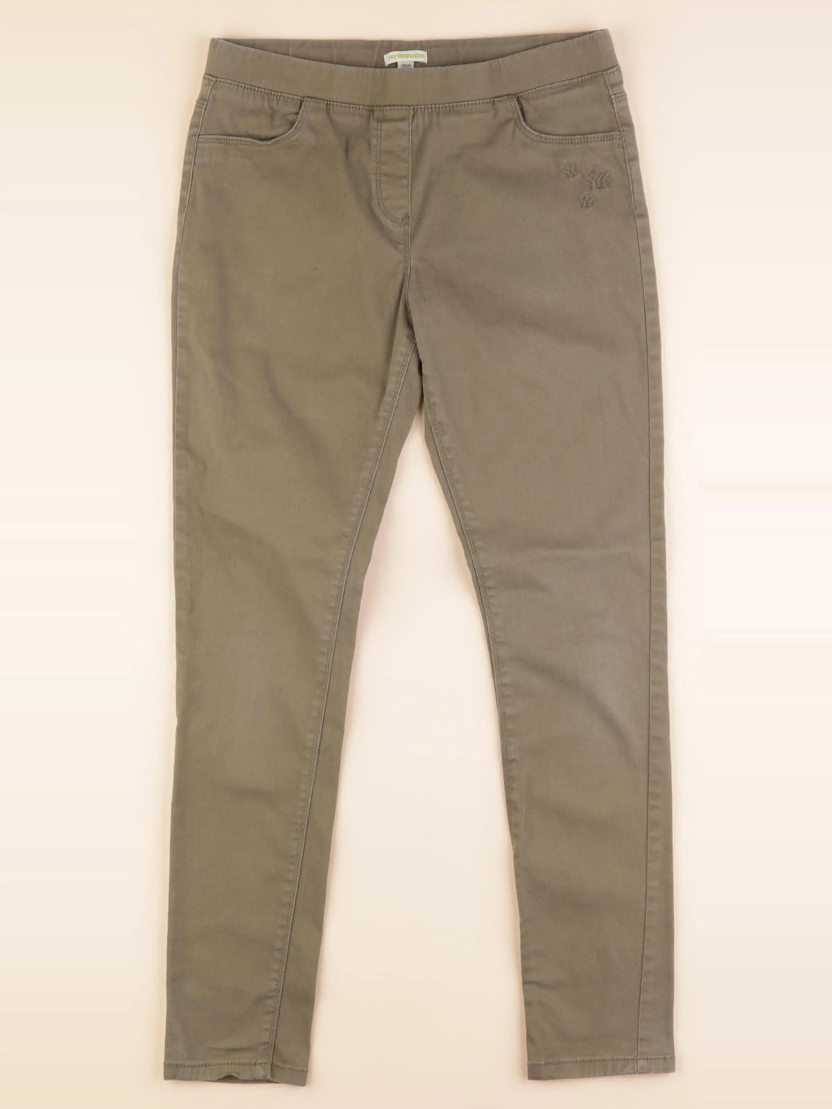 Vertbaudet - jegging vert - 14 ans