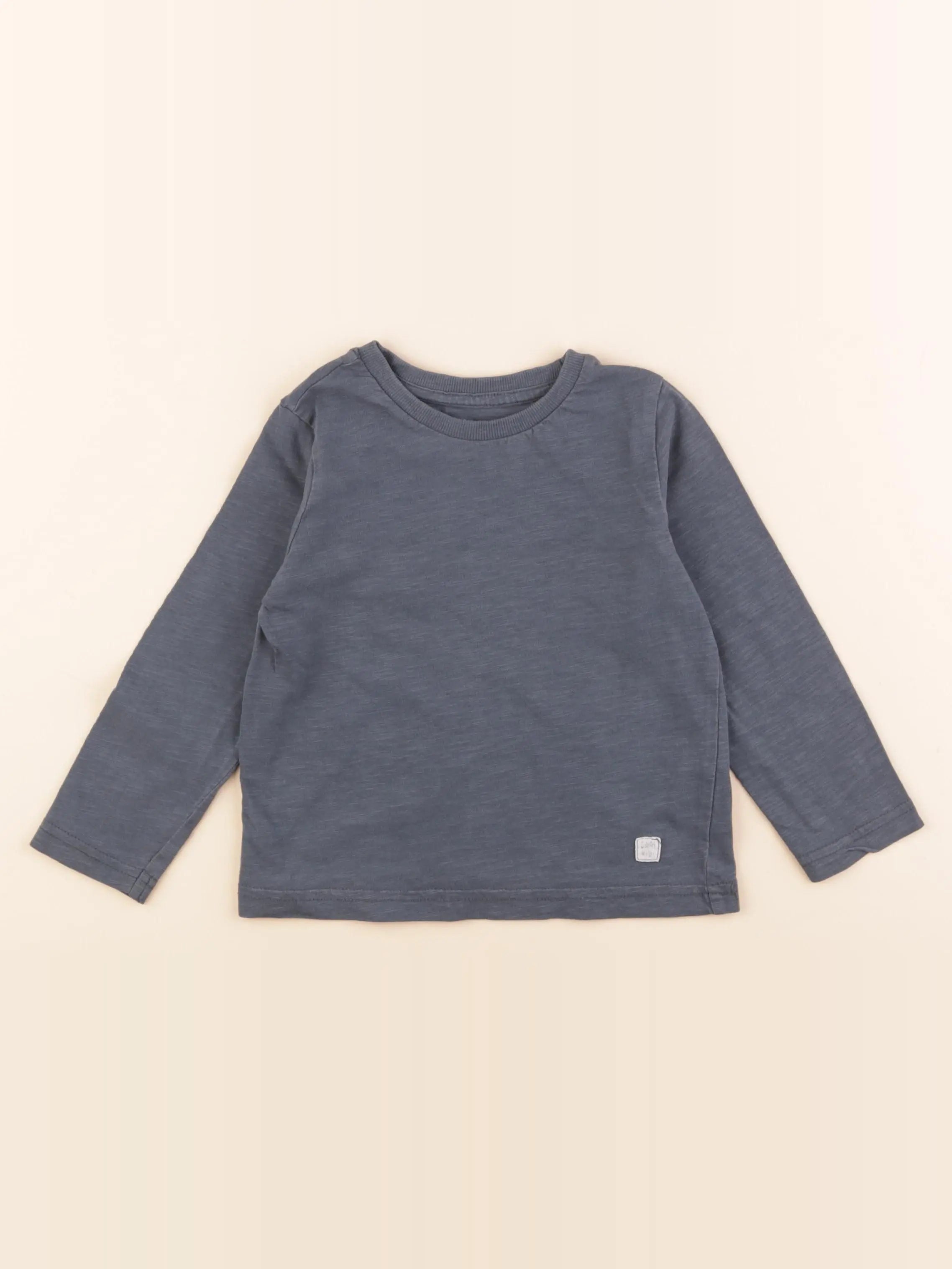 Vertbaudet - tee-shirt bleu - 3 ans