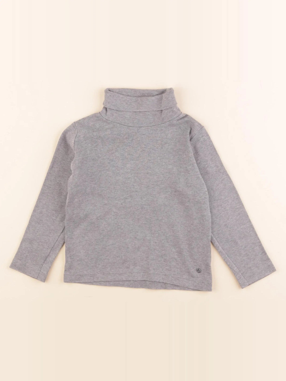 Petit Bateau - sous-pull gris - 3 ans