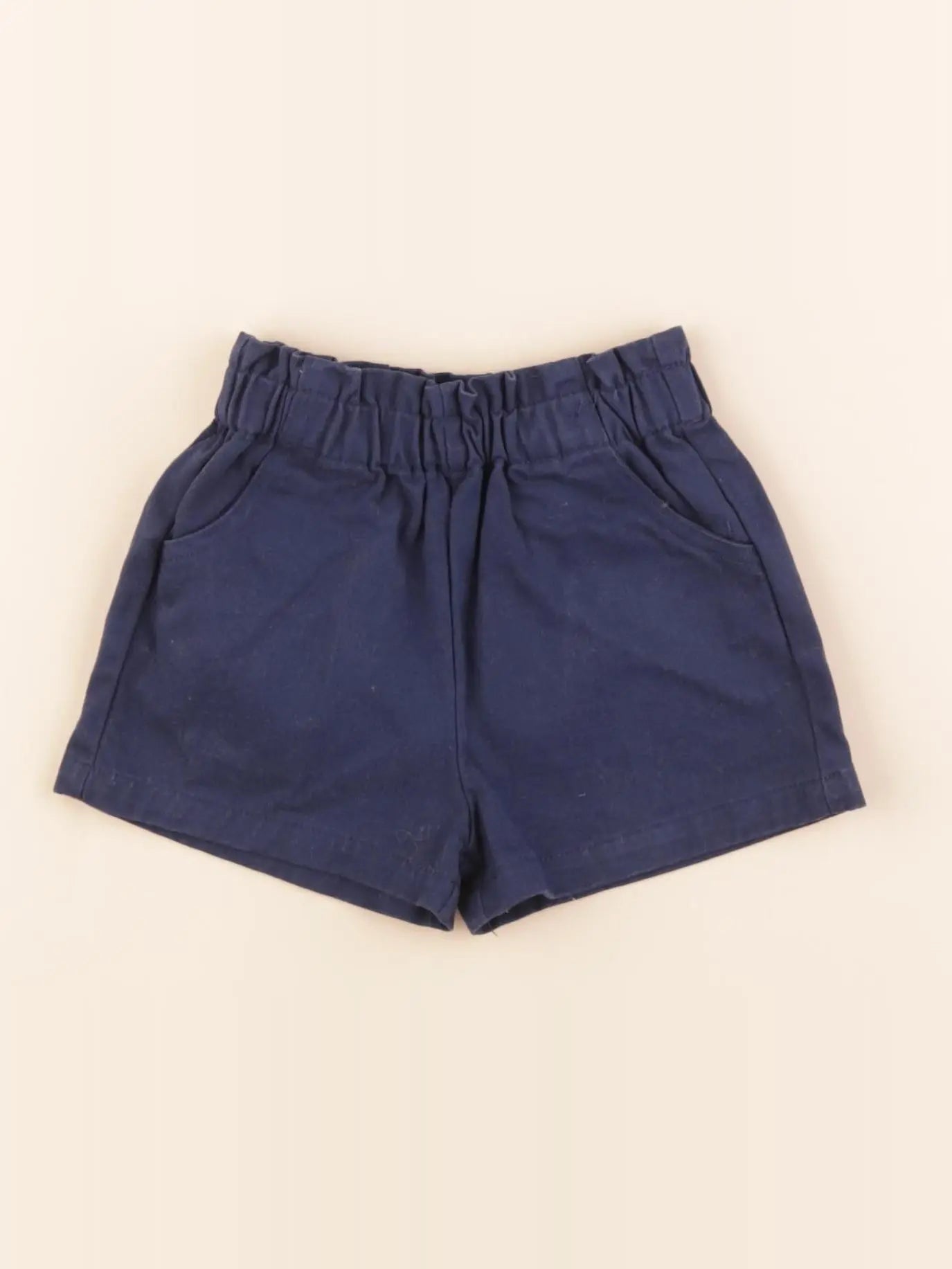 Vertbaudet - short bleu - 6 mois