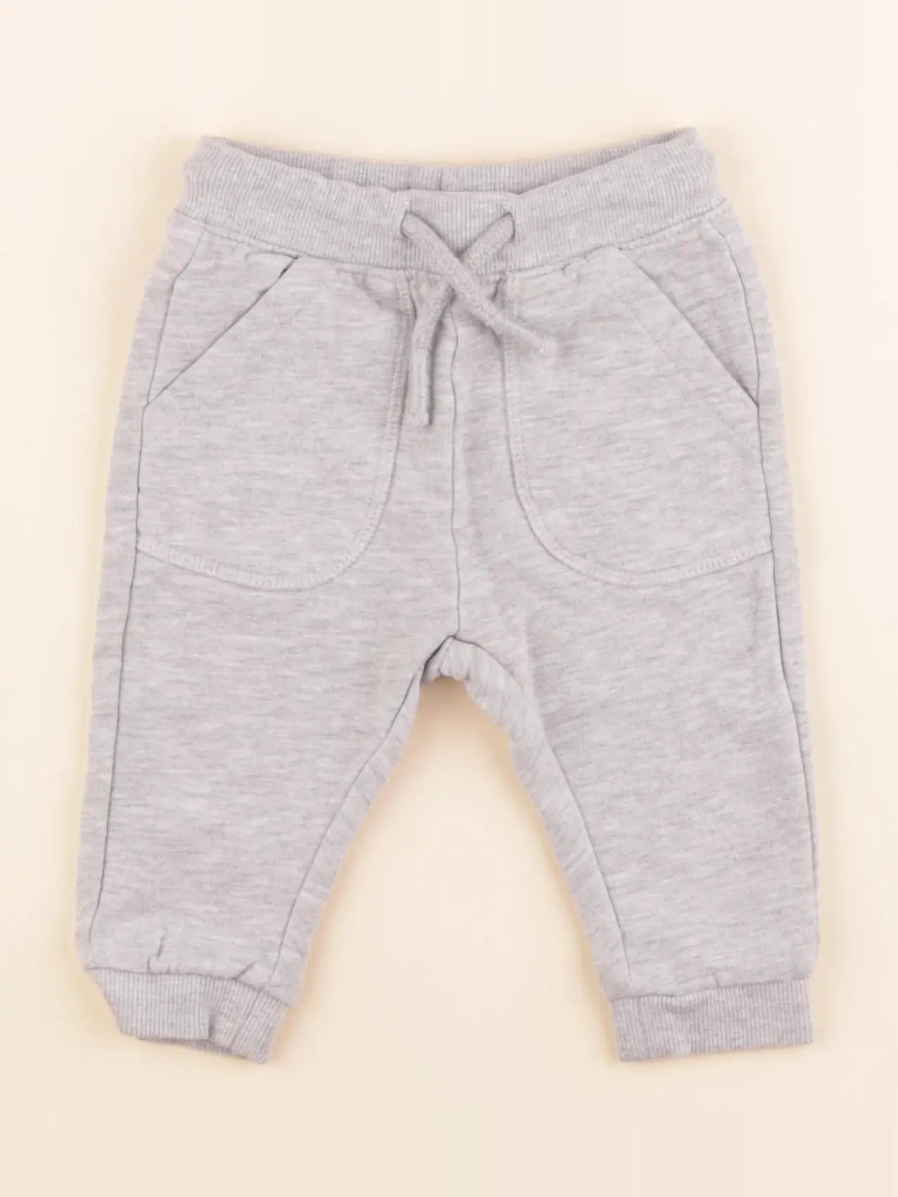 Vertbaudet - jogging gris - 9 mois