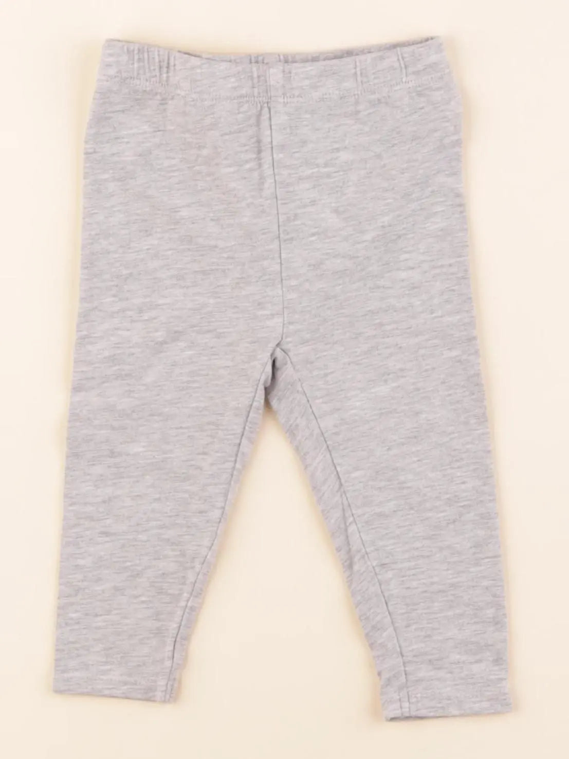 Vertbaudet - legging gris - 9 mois