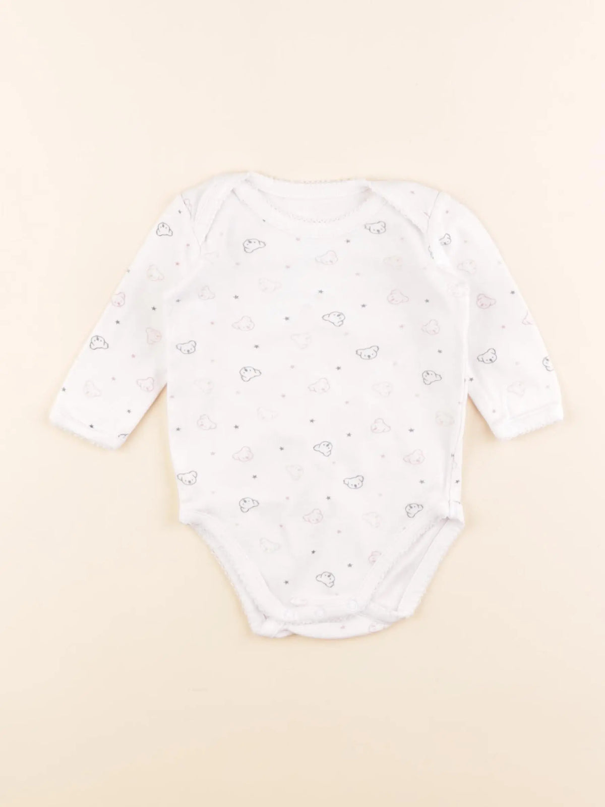 Boutchou - body blanc - 6 mois