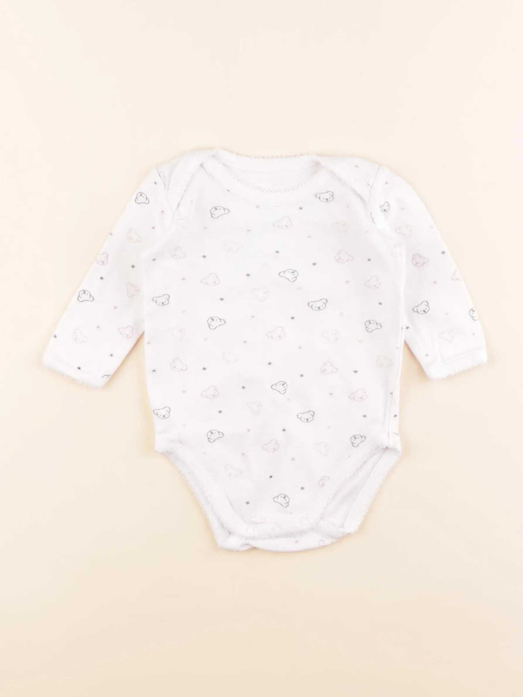 Boutchou - body blanc - 6 mois
