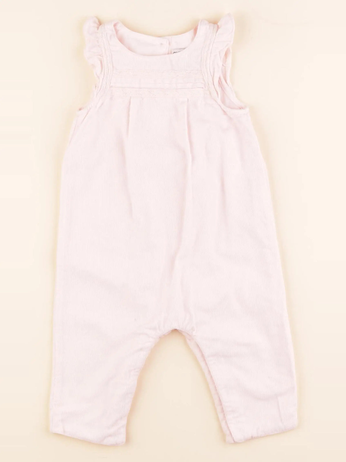 Cyrillus - combinaison doublé rose - 6 mois
