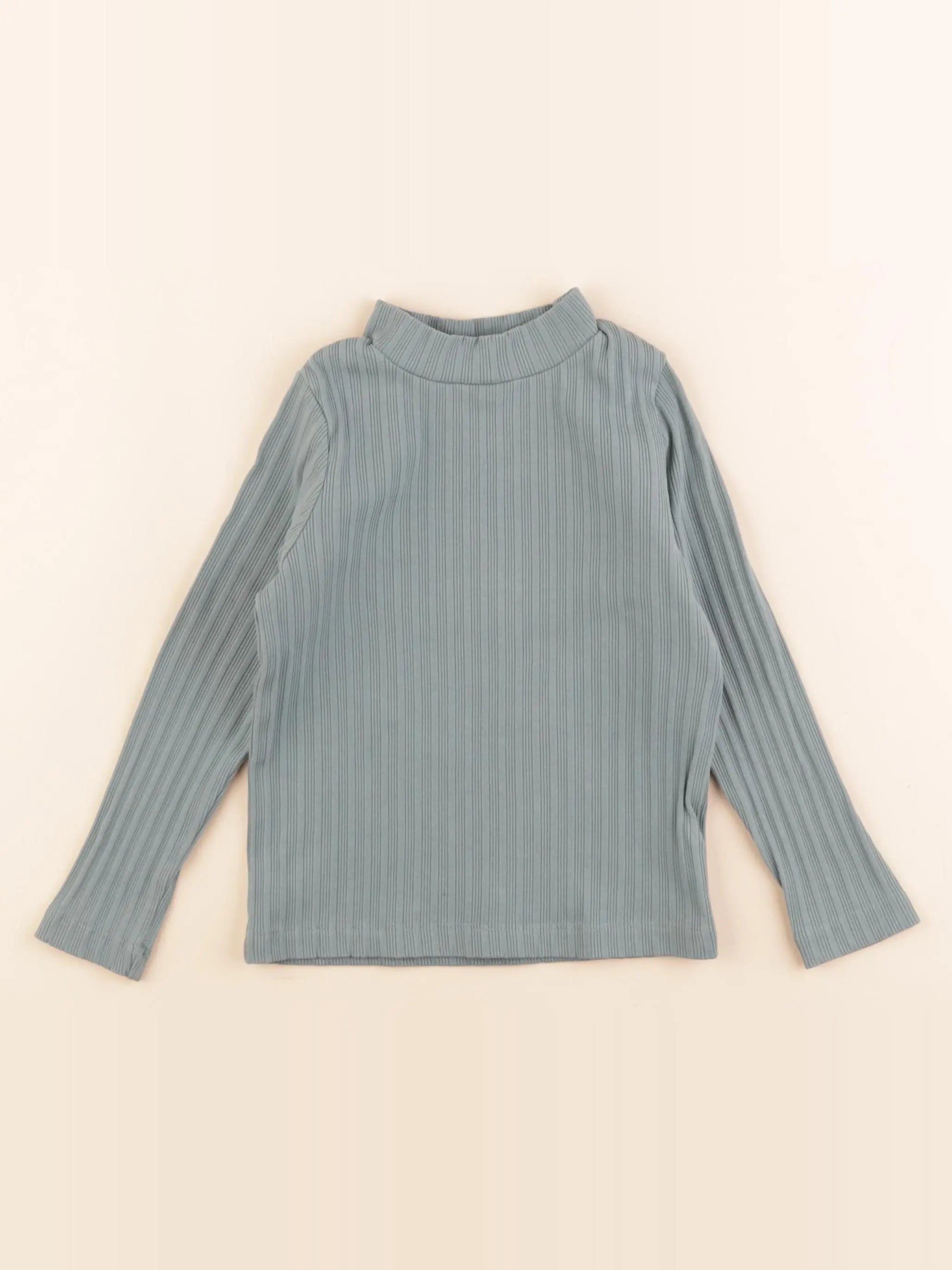 Monoprix - sous-pull vert - 4 ans