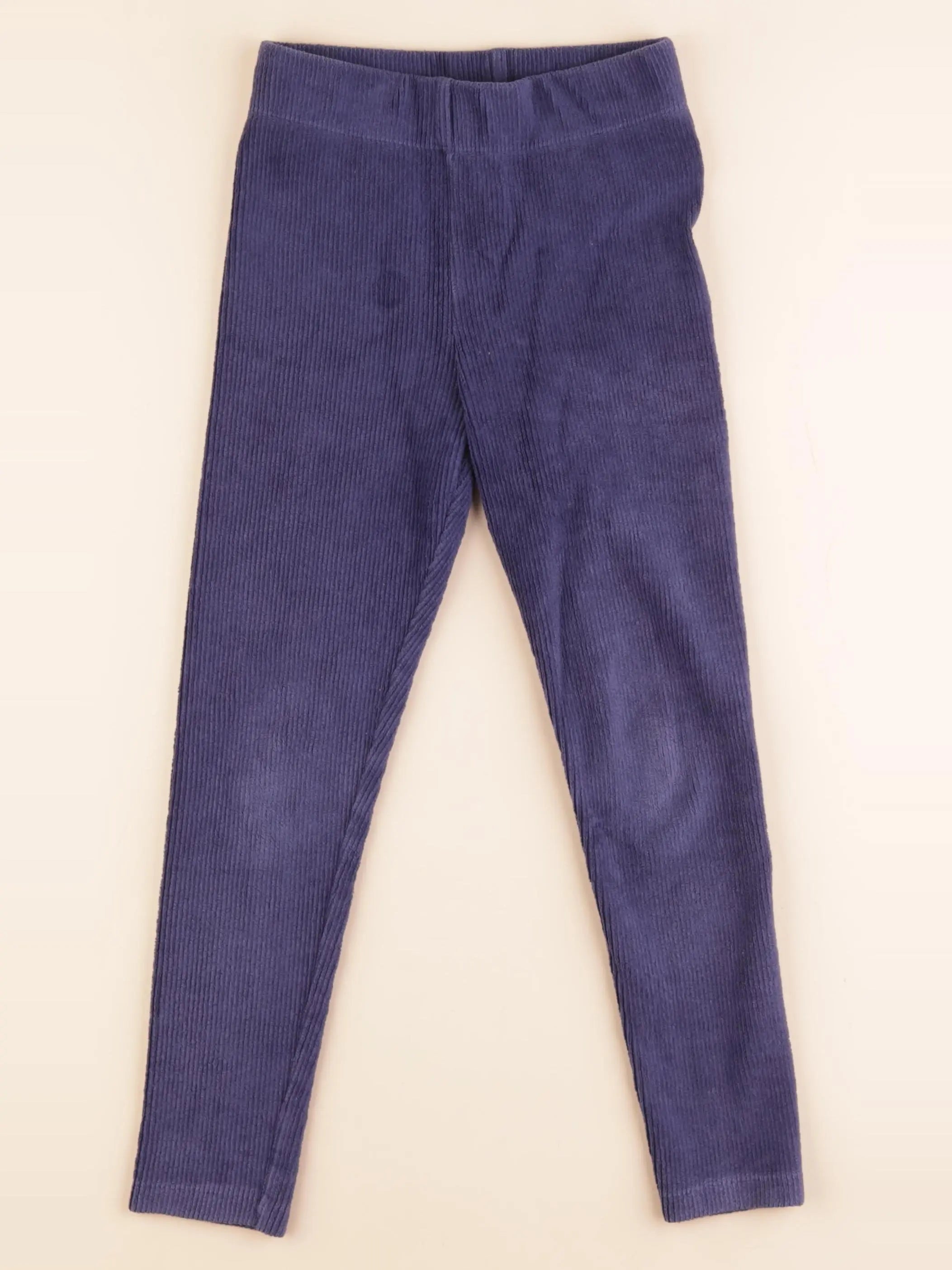 Mini Boden - legging bleu - 6/7 ans