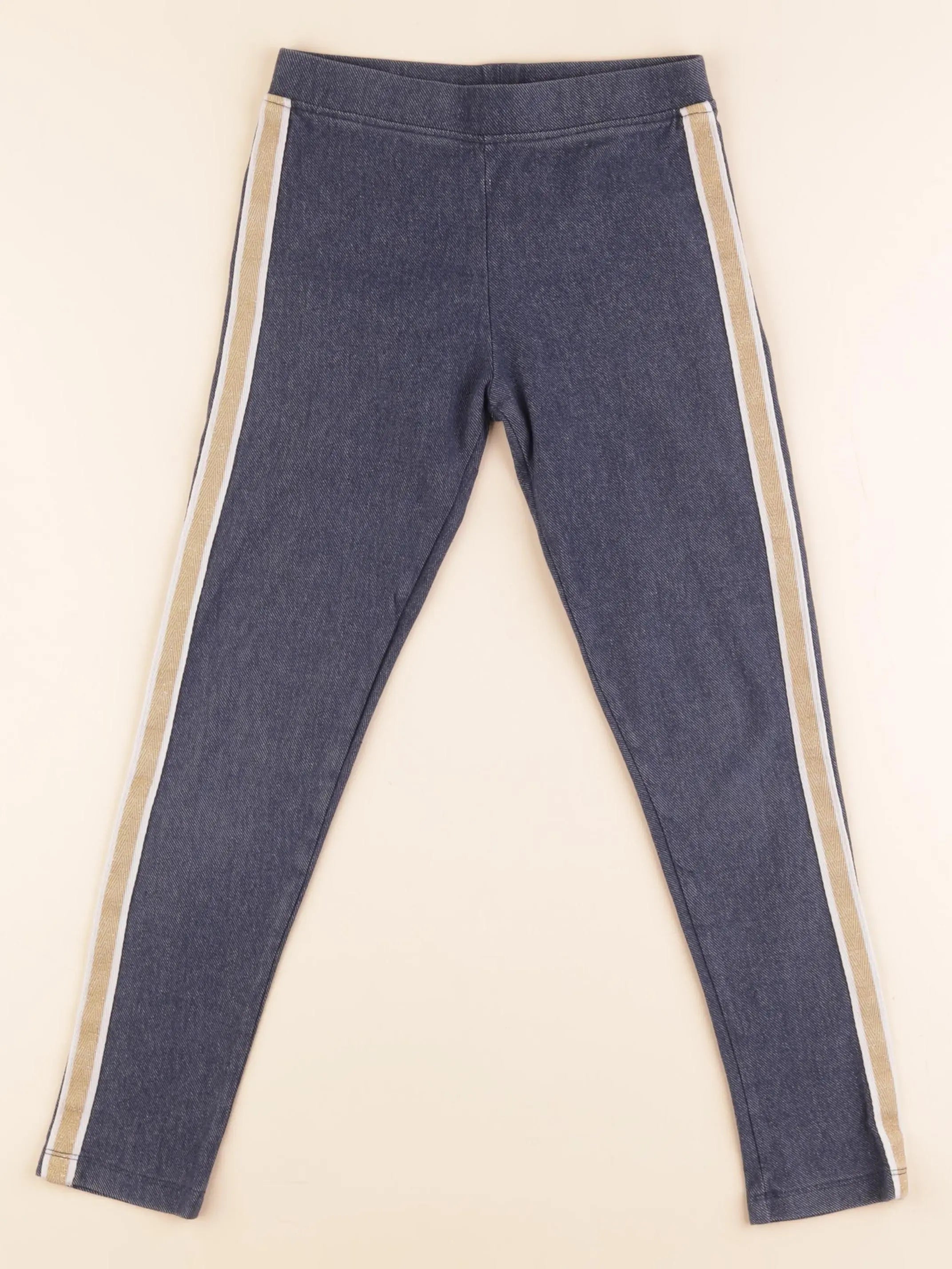 Monoprix - legging bleu - 8 ans