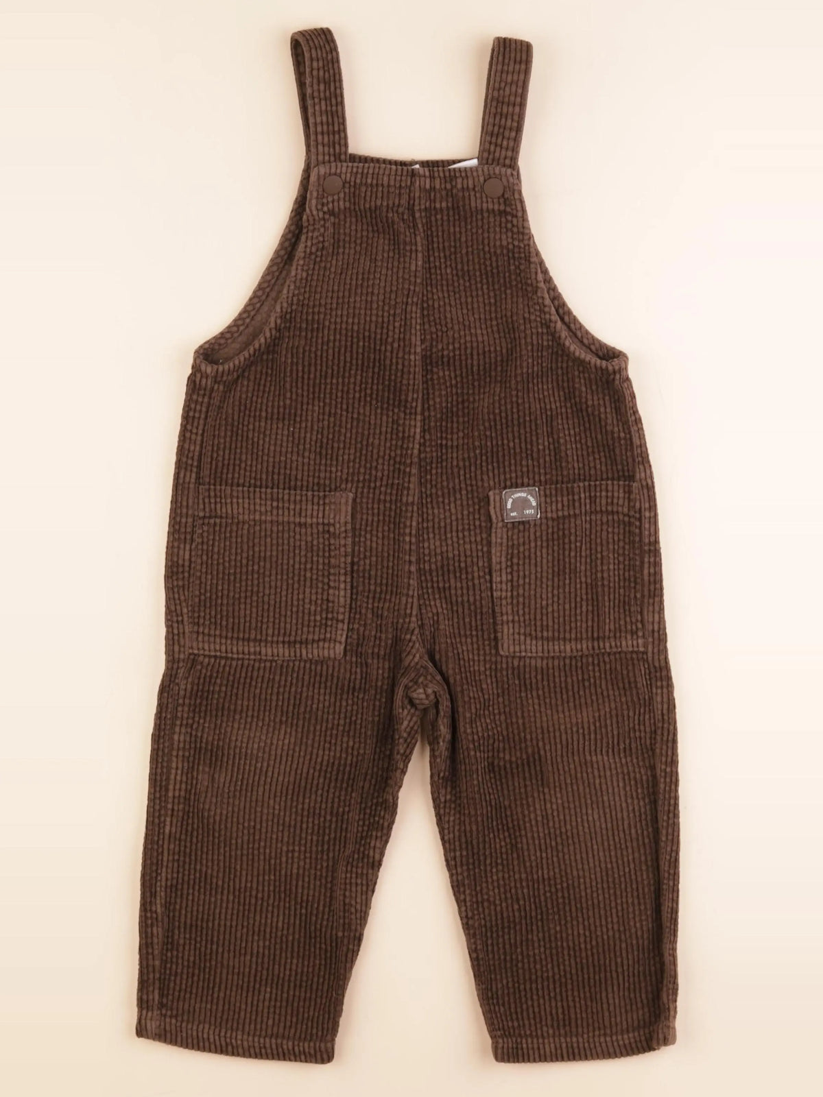 Zara - salopette marron - 2/3 ans