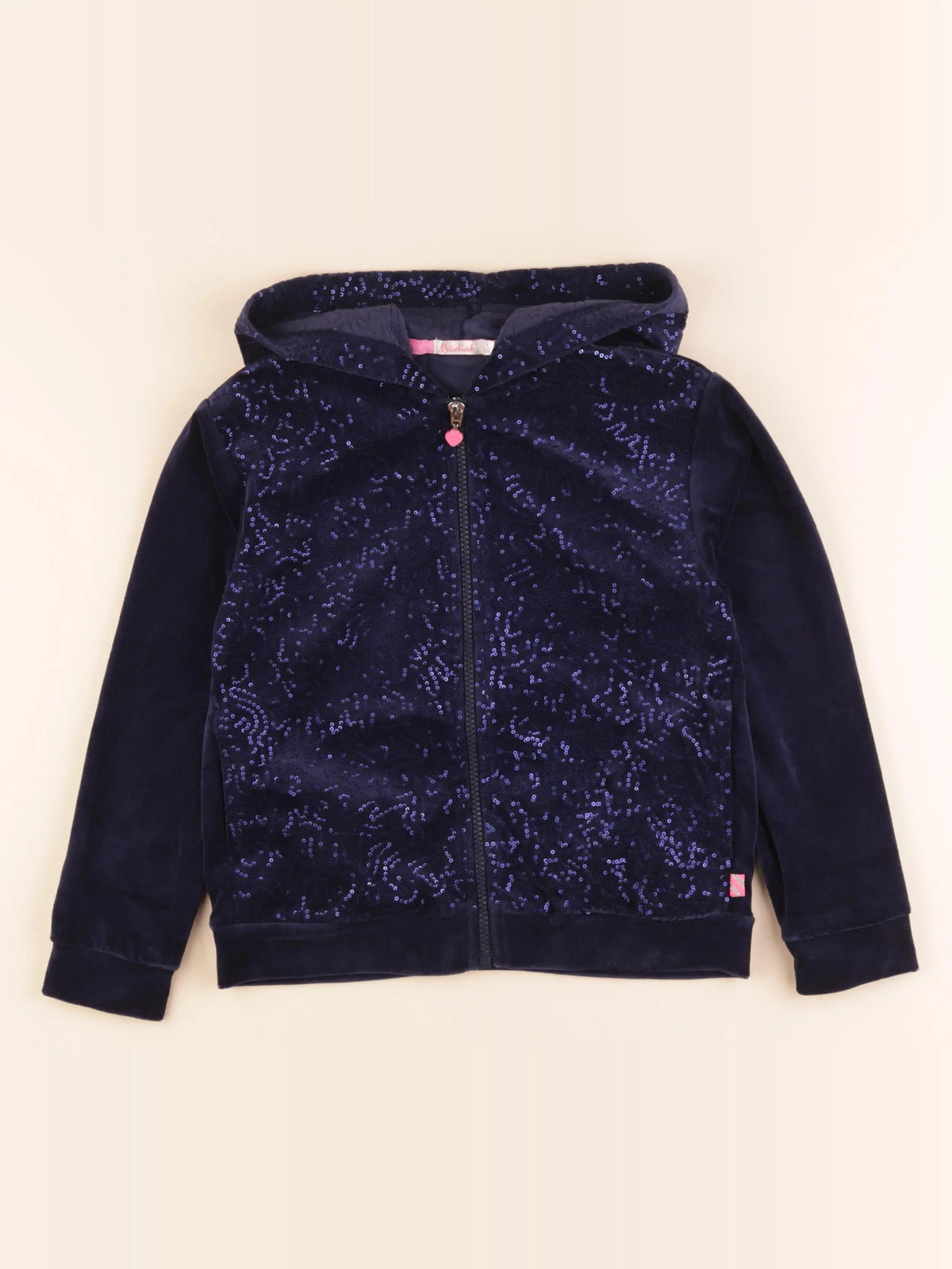 Billie Blush - sweat bleu - 8 ans