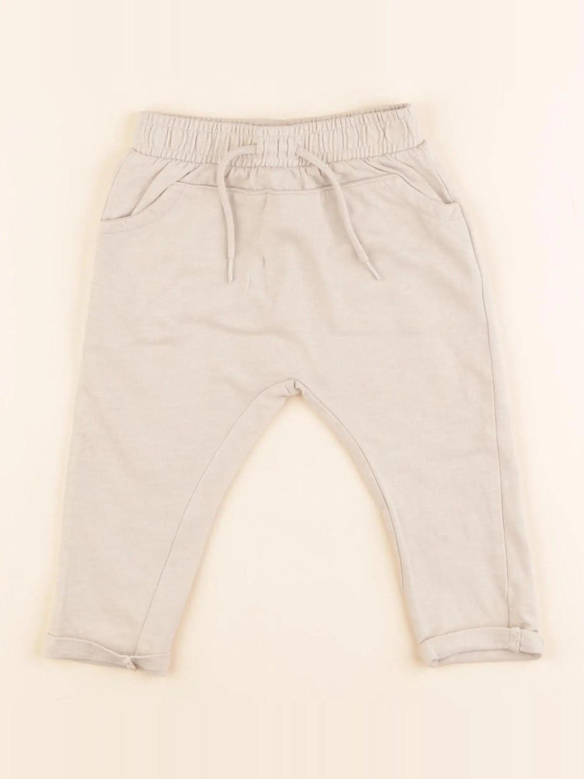 Vertbaudet - jogging beige - 12 mois