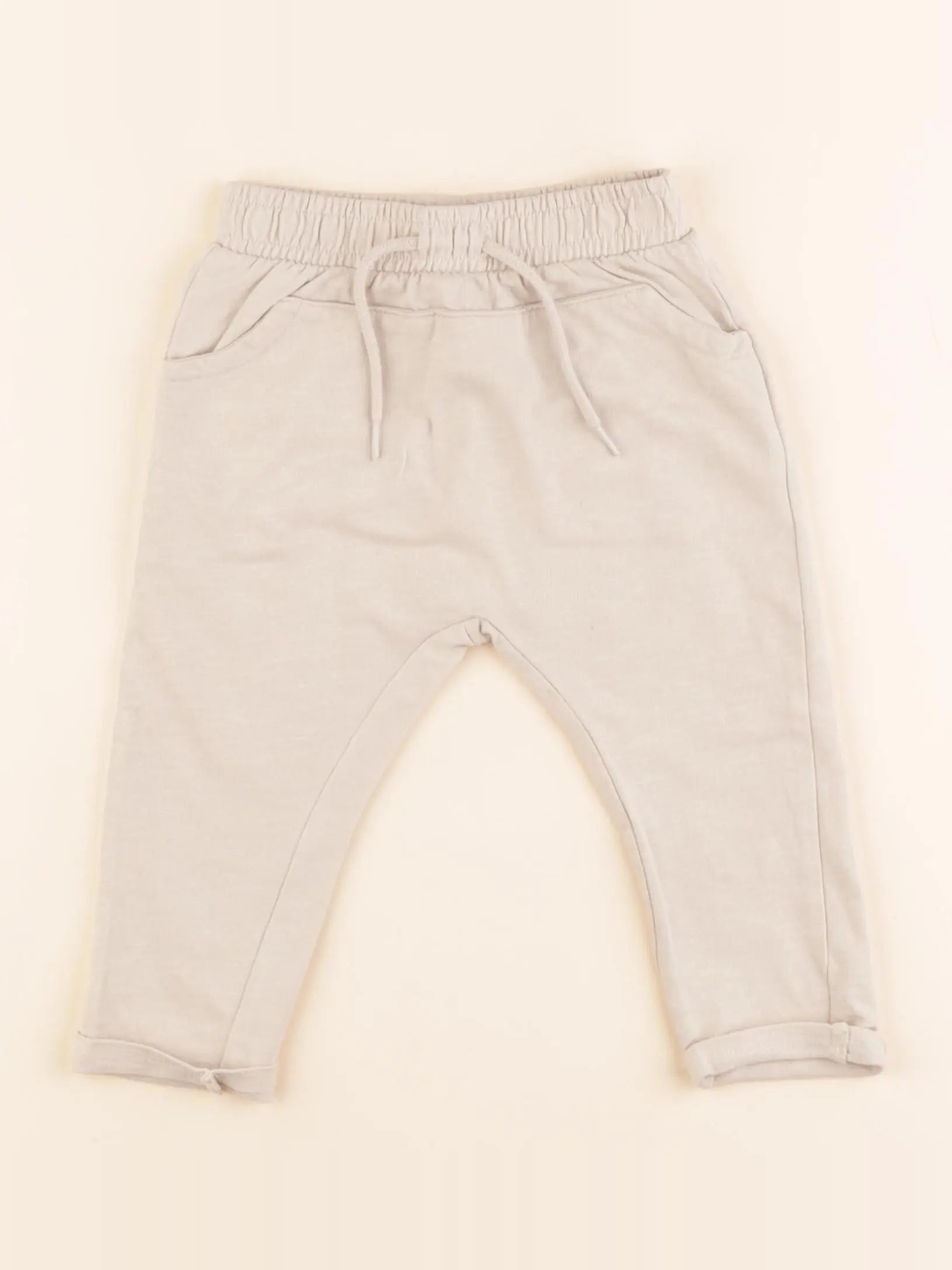 Vertbaudet - jogging beige - 12 mois