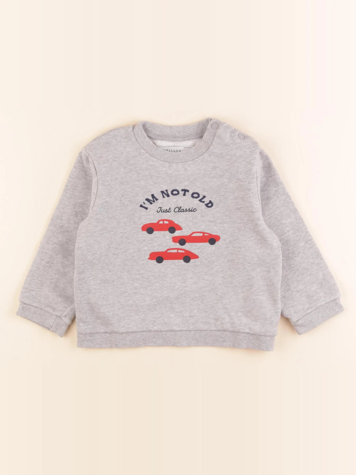 Cyrillus - sweat gris - 36 mois
