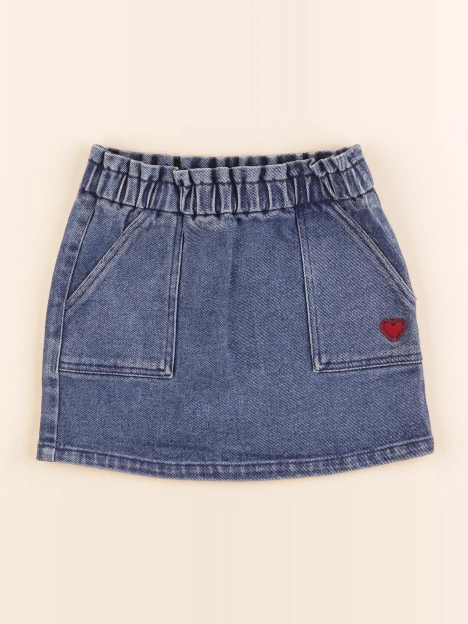 Bonton - jupe bleu - 6 ans