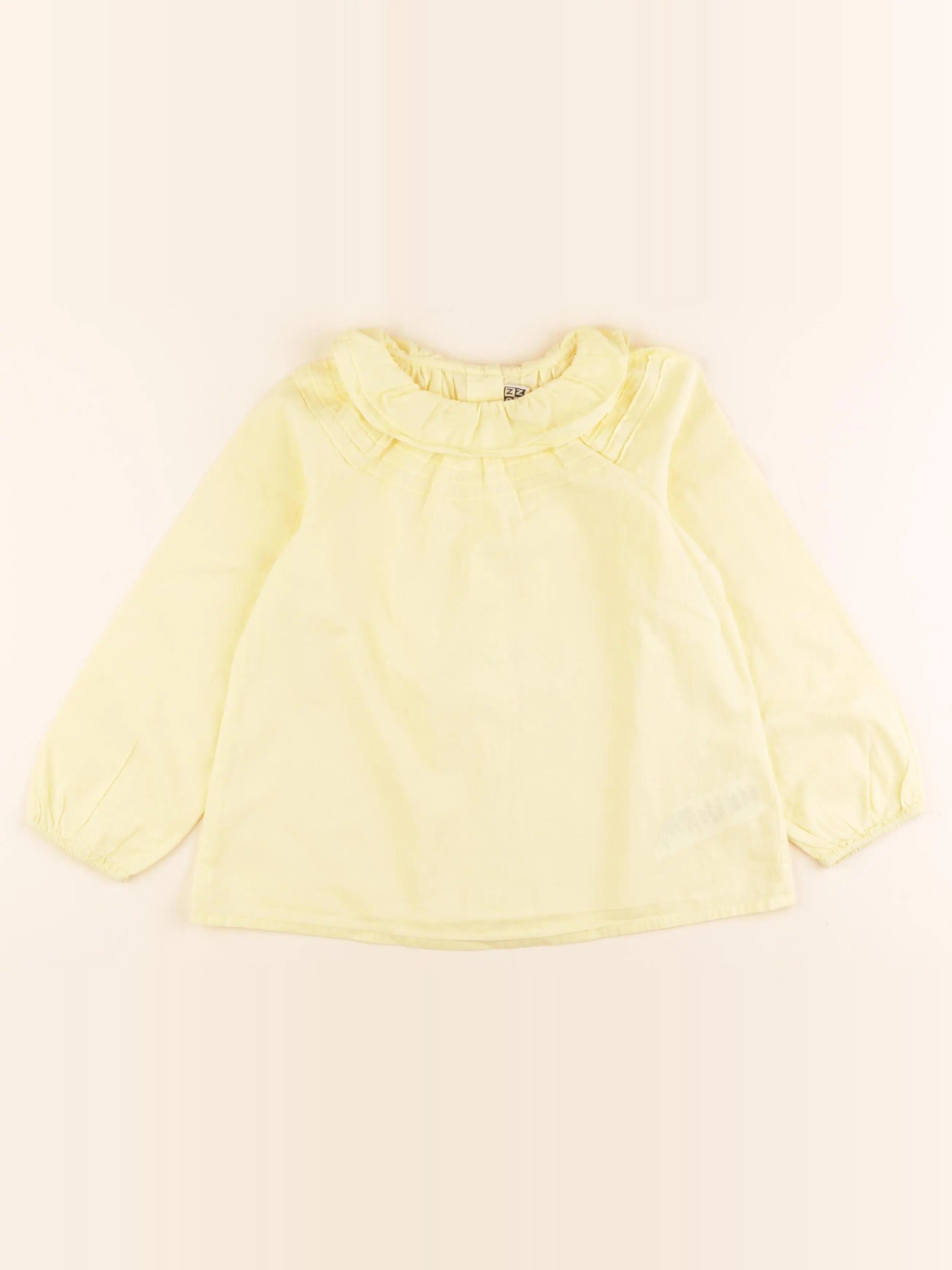 Bonton - blouse jaune - 6 ans