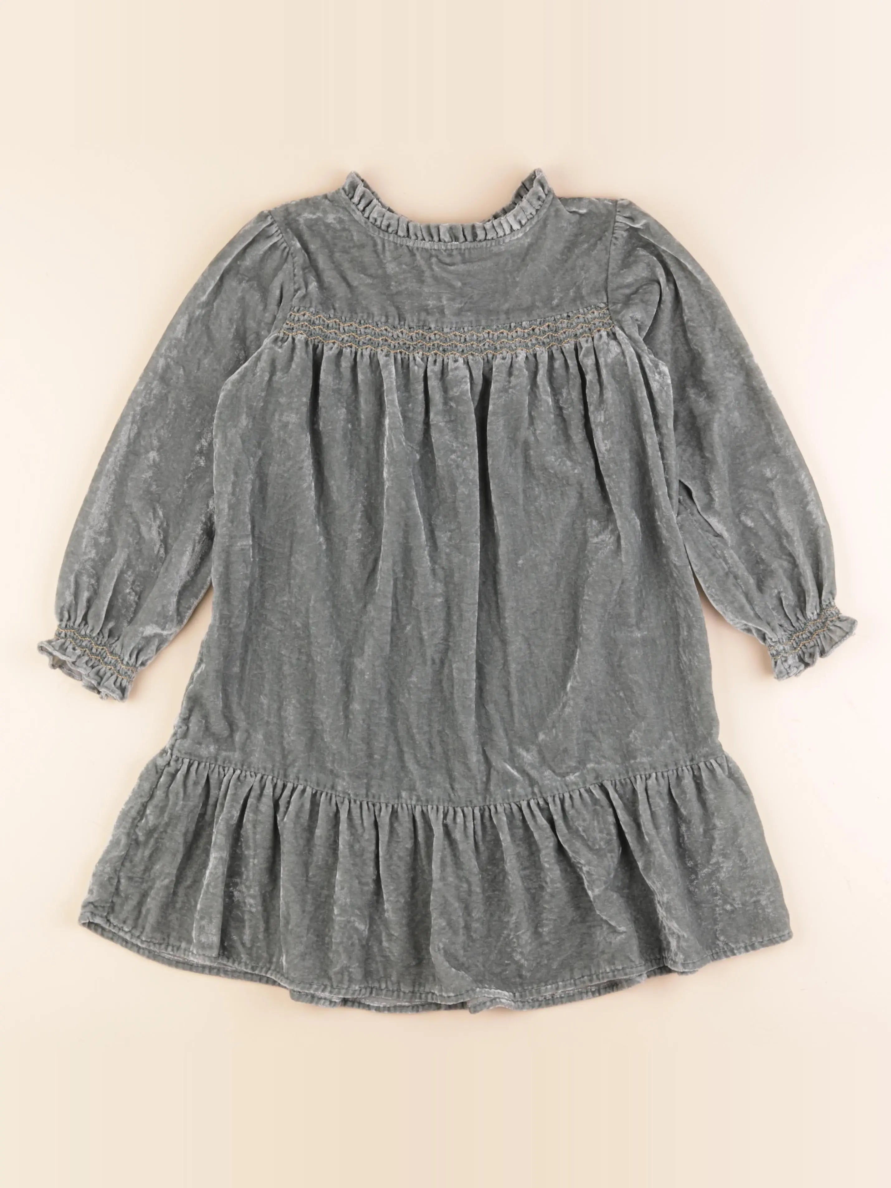 Cyrillus - robe vert - 8 ans