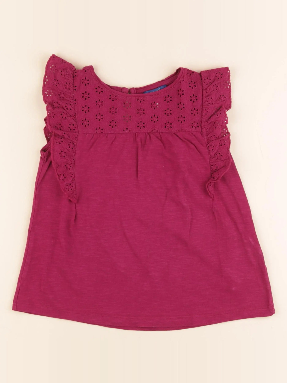 Okaidi - tee-shirt violet - 8 ans