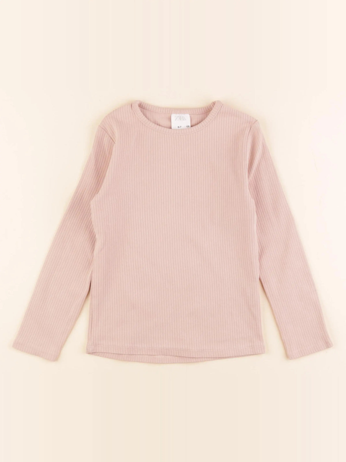 Zara - tee-shirt rose - 6/7 ans