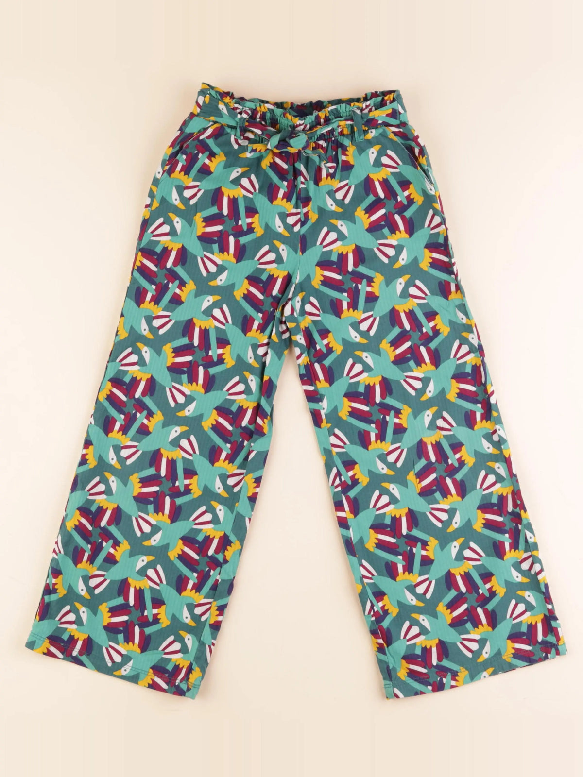 Okaidi - pantalon multicolore - 7 ans