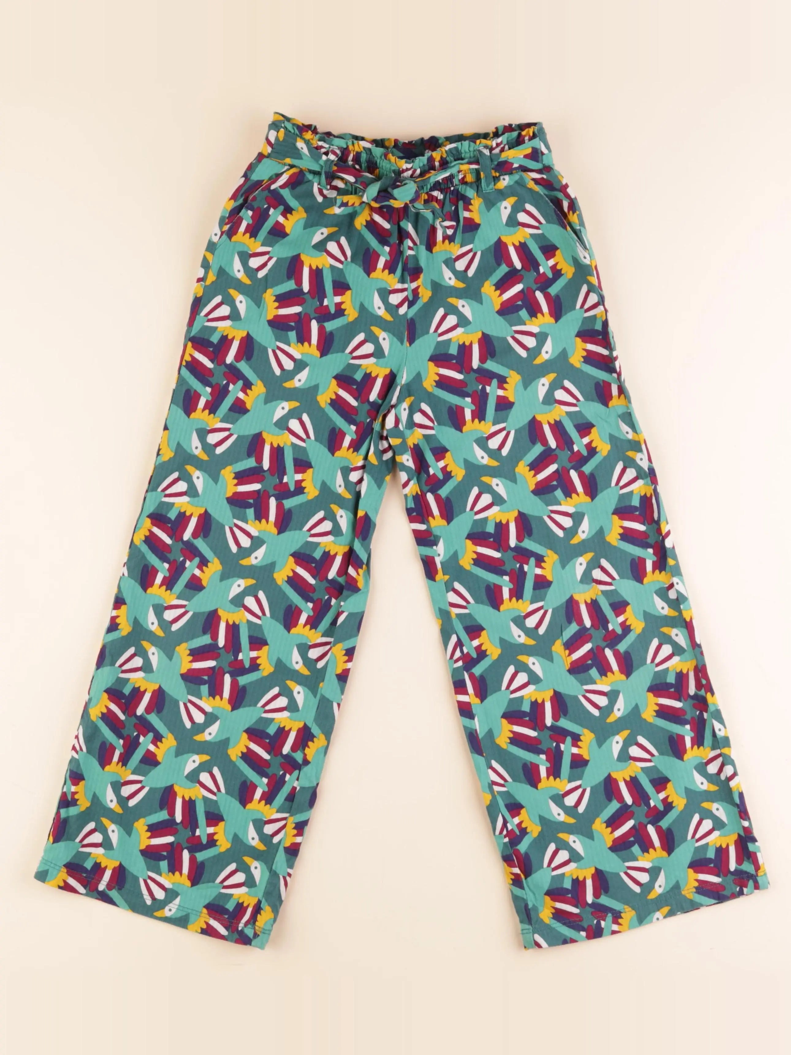 Okaidi - pantalon multicolore - 7 ans