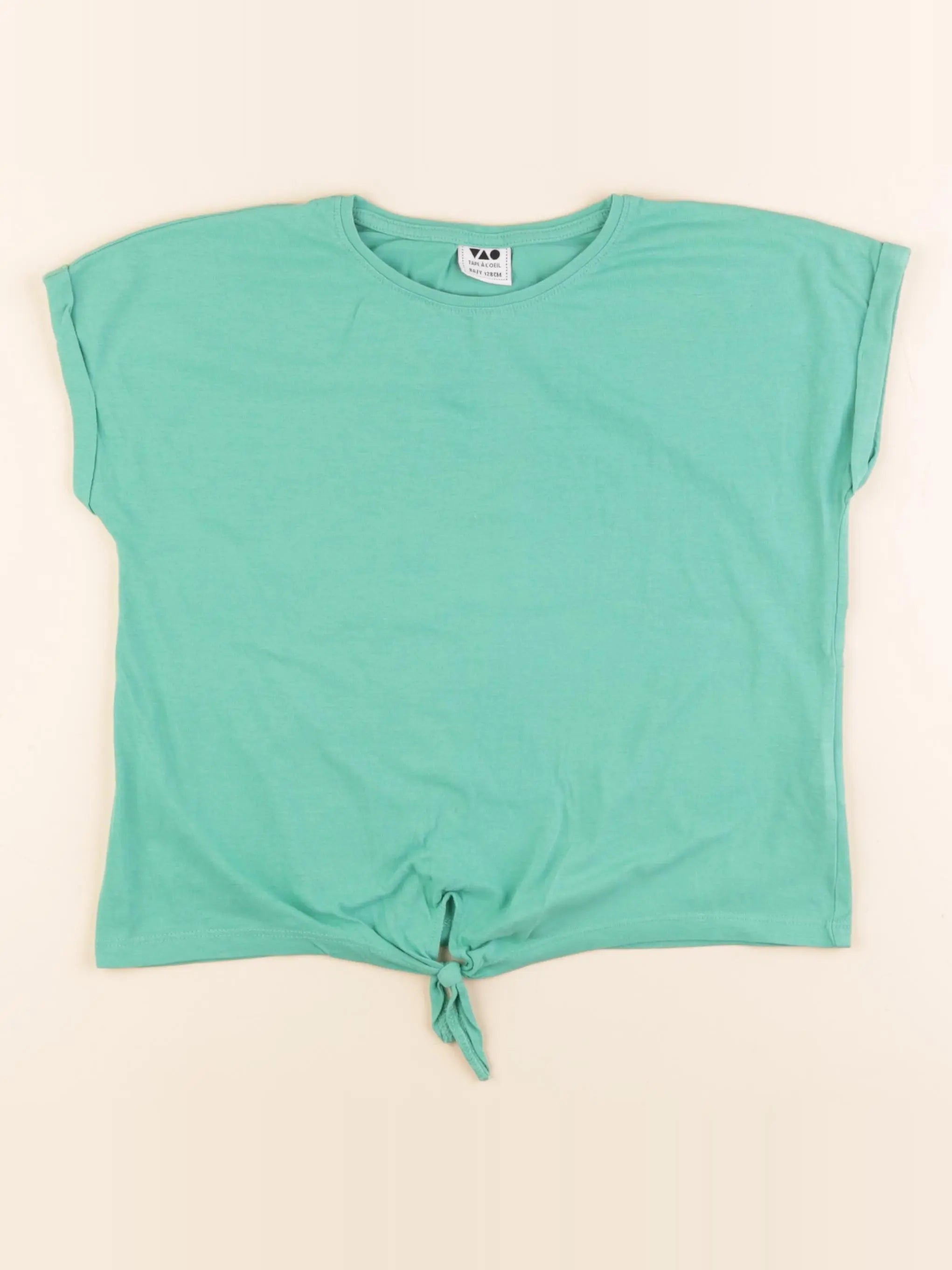 Tape à l'oeil - tee-shirt vert - 8 ans