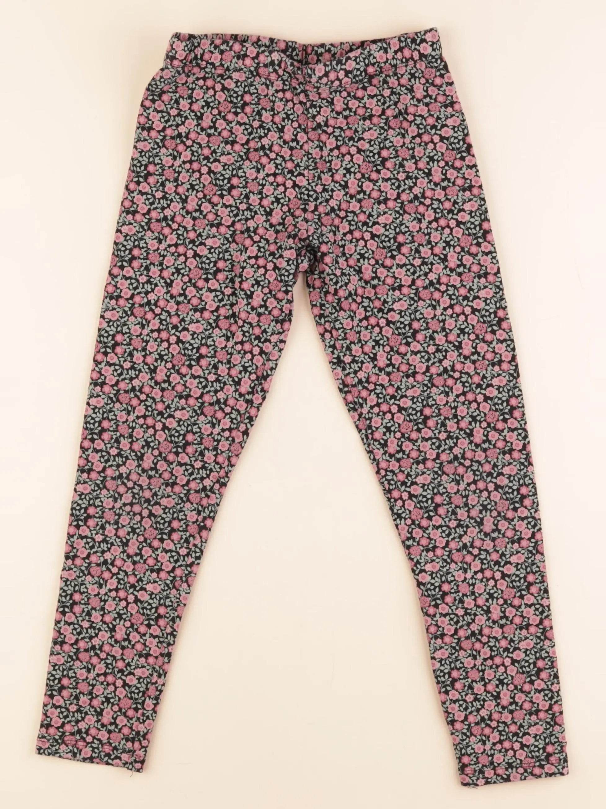 Mango - legging noir, rose - 8 ans