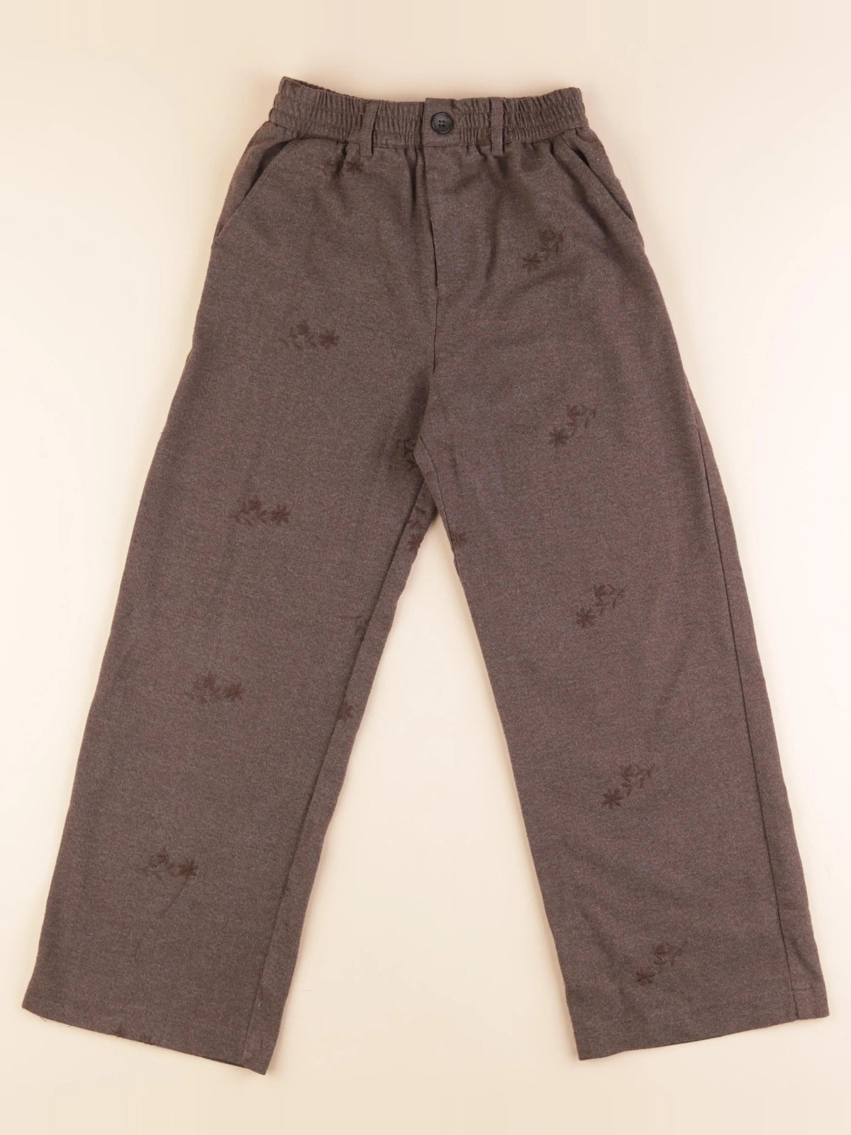 Zara - pantalon marron - 9/10 ans