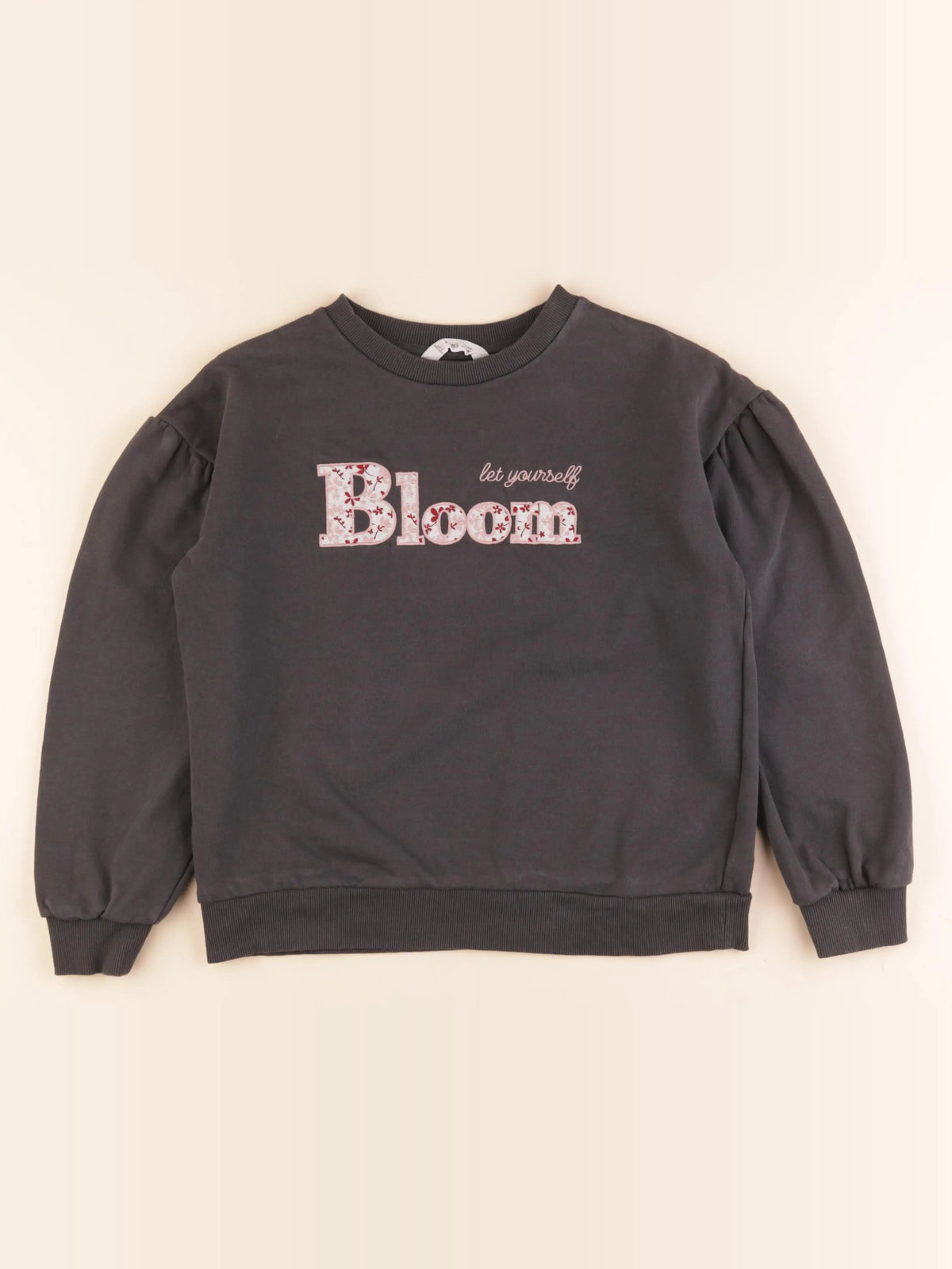 Mango - sweat gris - 11/12 ans
