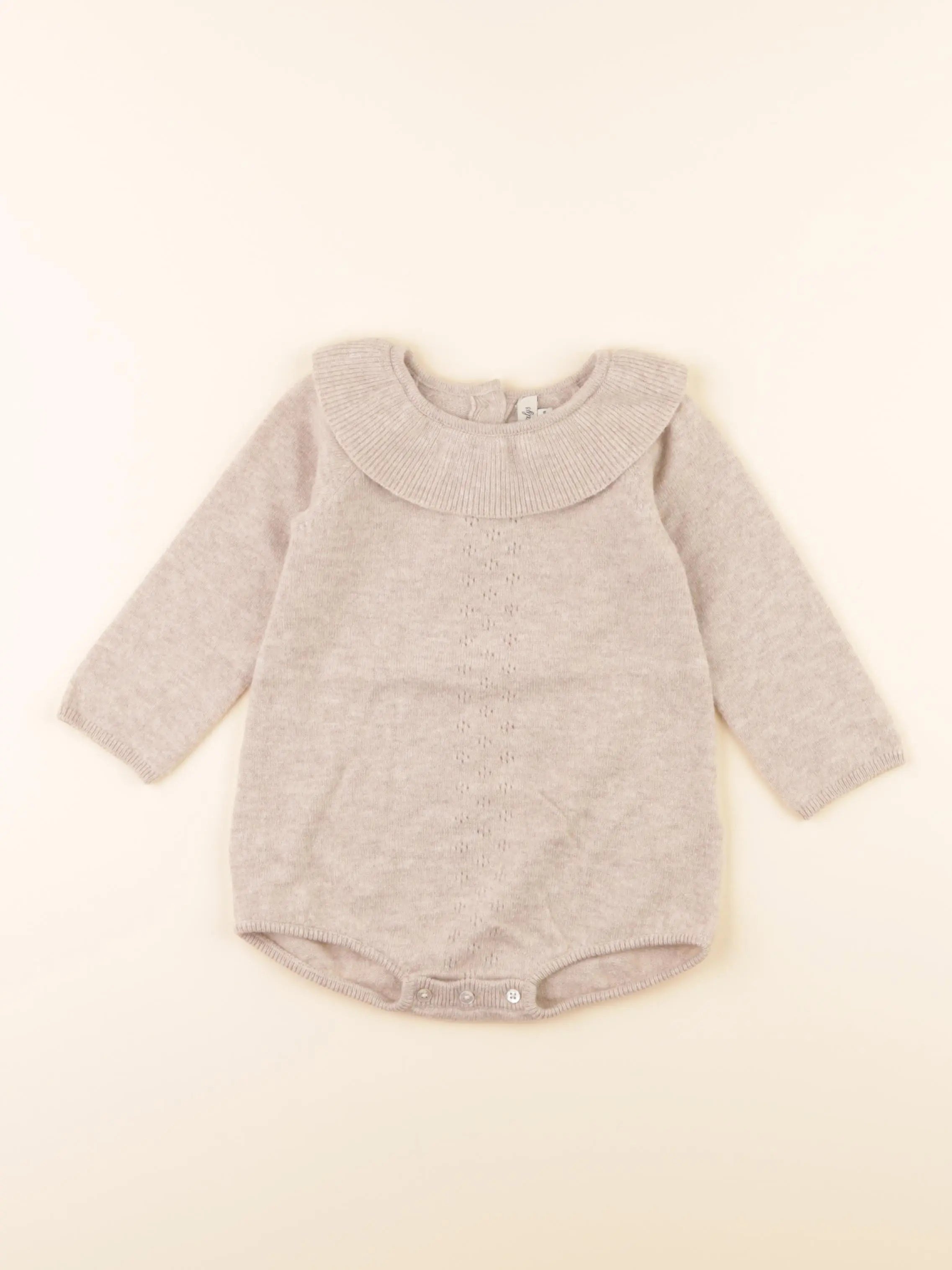 Natalys - combinaison marron - 12 mois