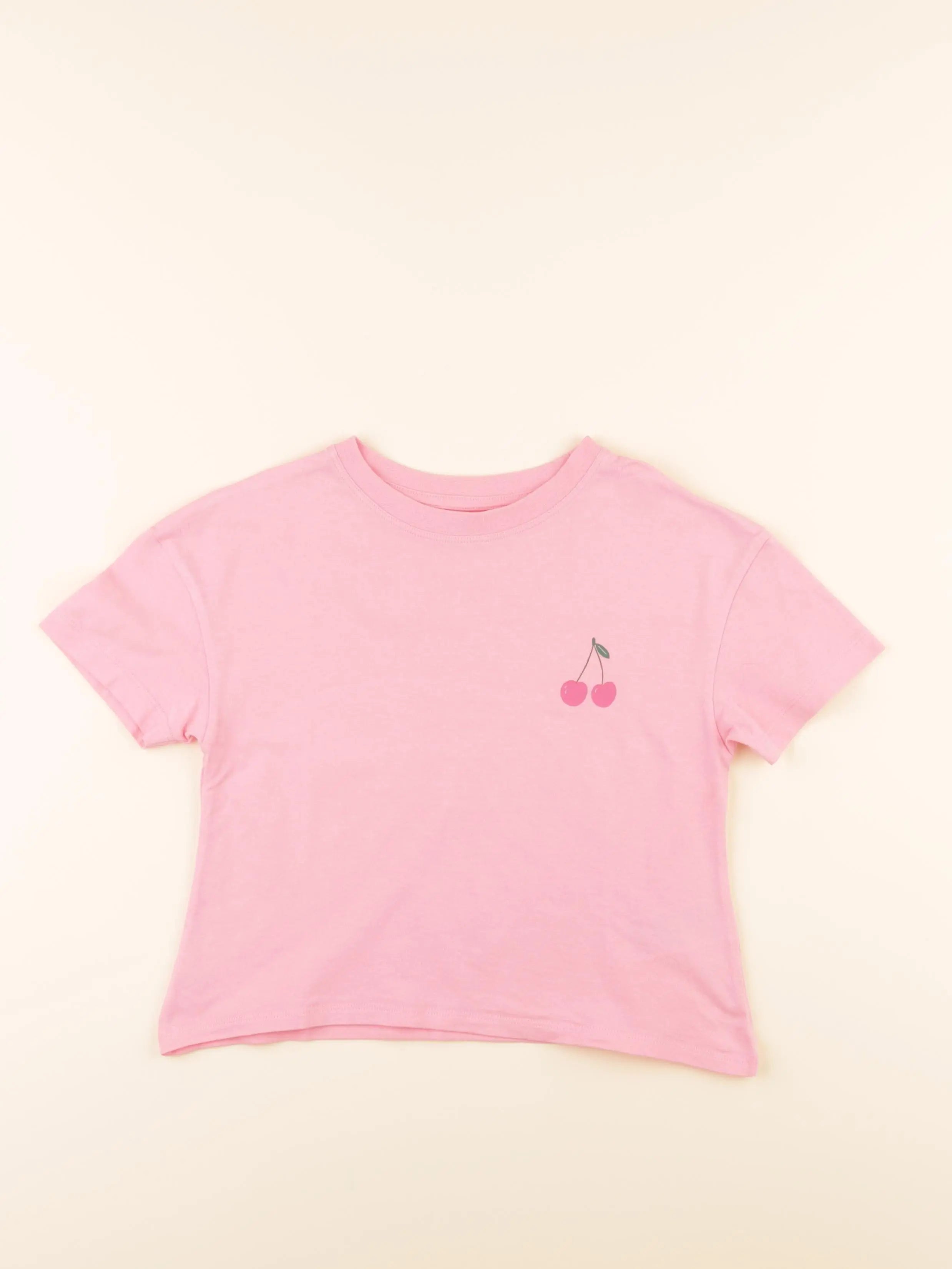 Vertbaudet - tee-shirt rose - 6 ans