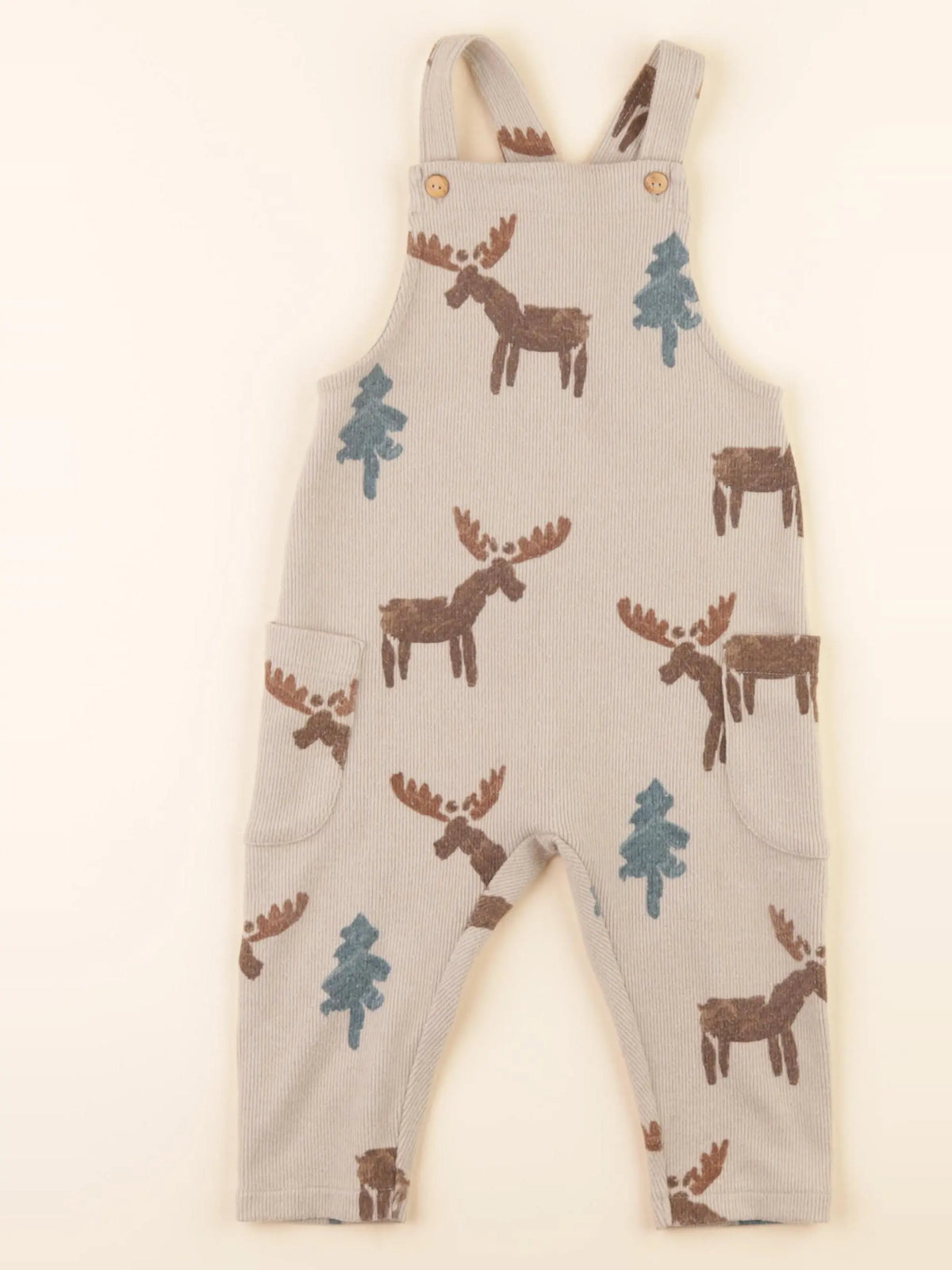 Zara - salopette marron - 9/12 mois