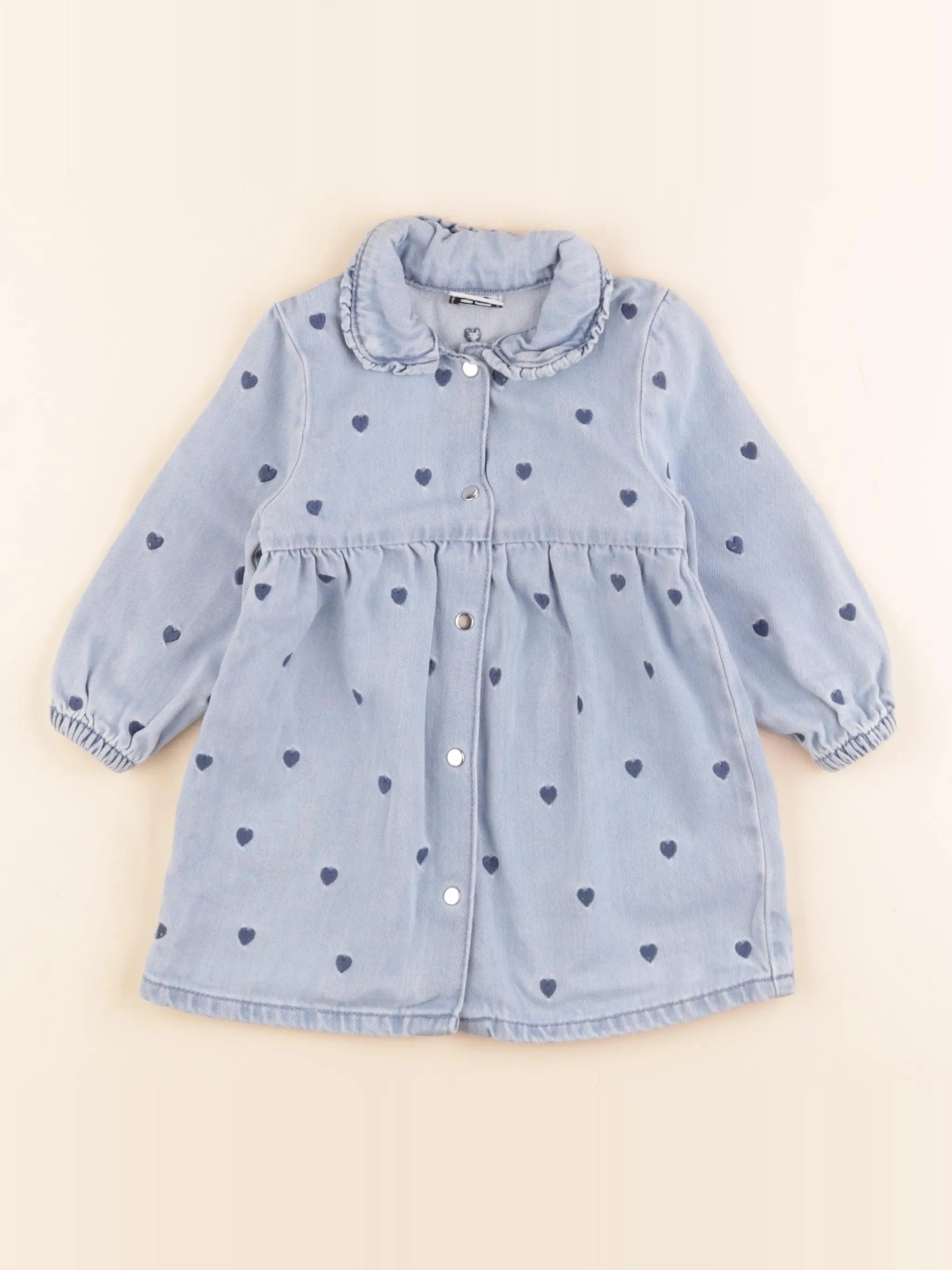 Tape à l'oeil - robe bleu - 18 mois
