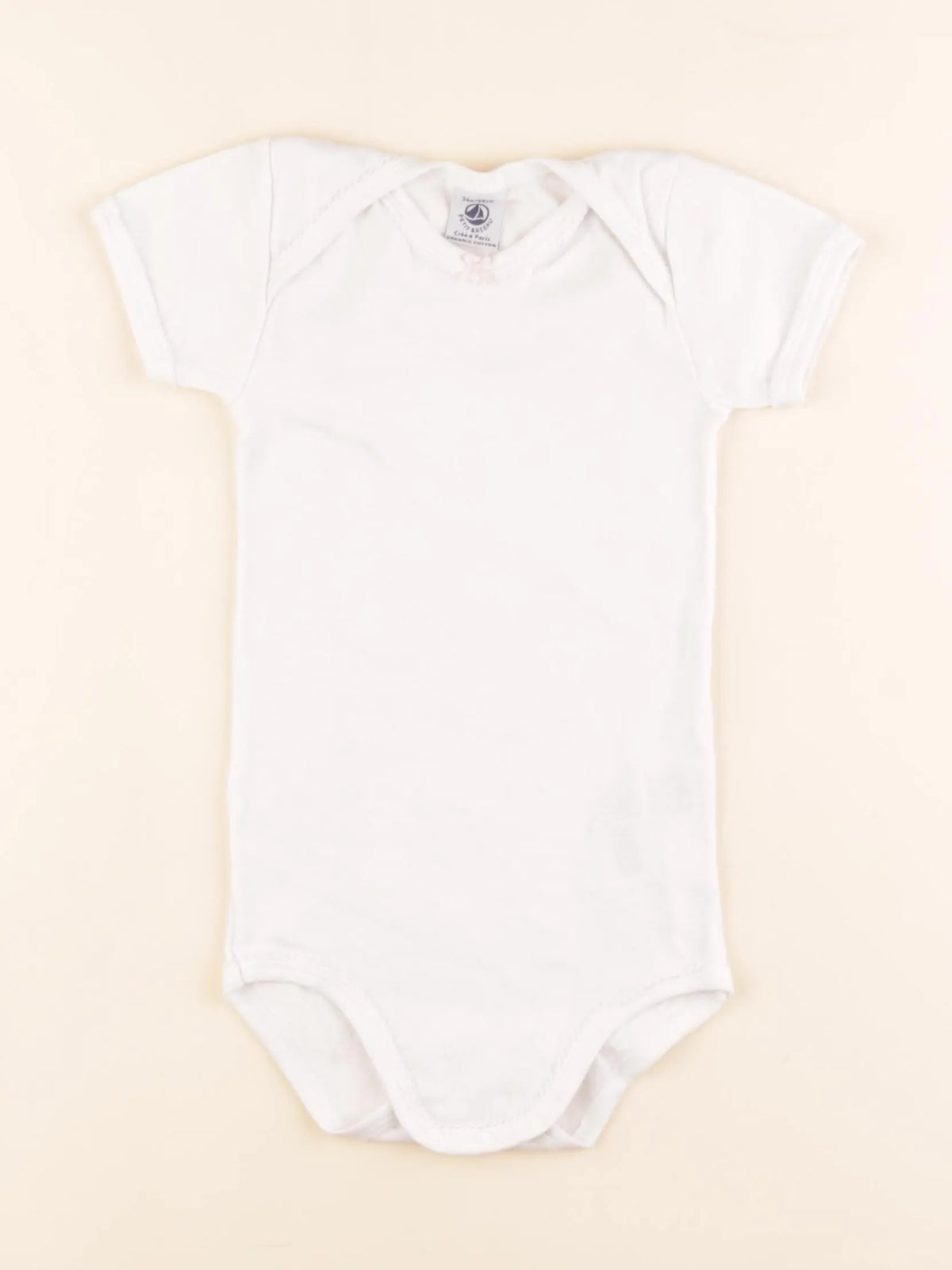 Petit Bateau - body blanc - 36 mois