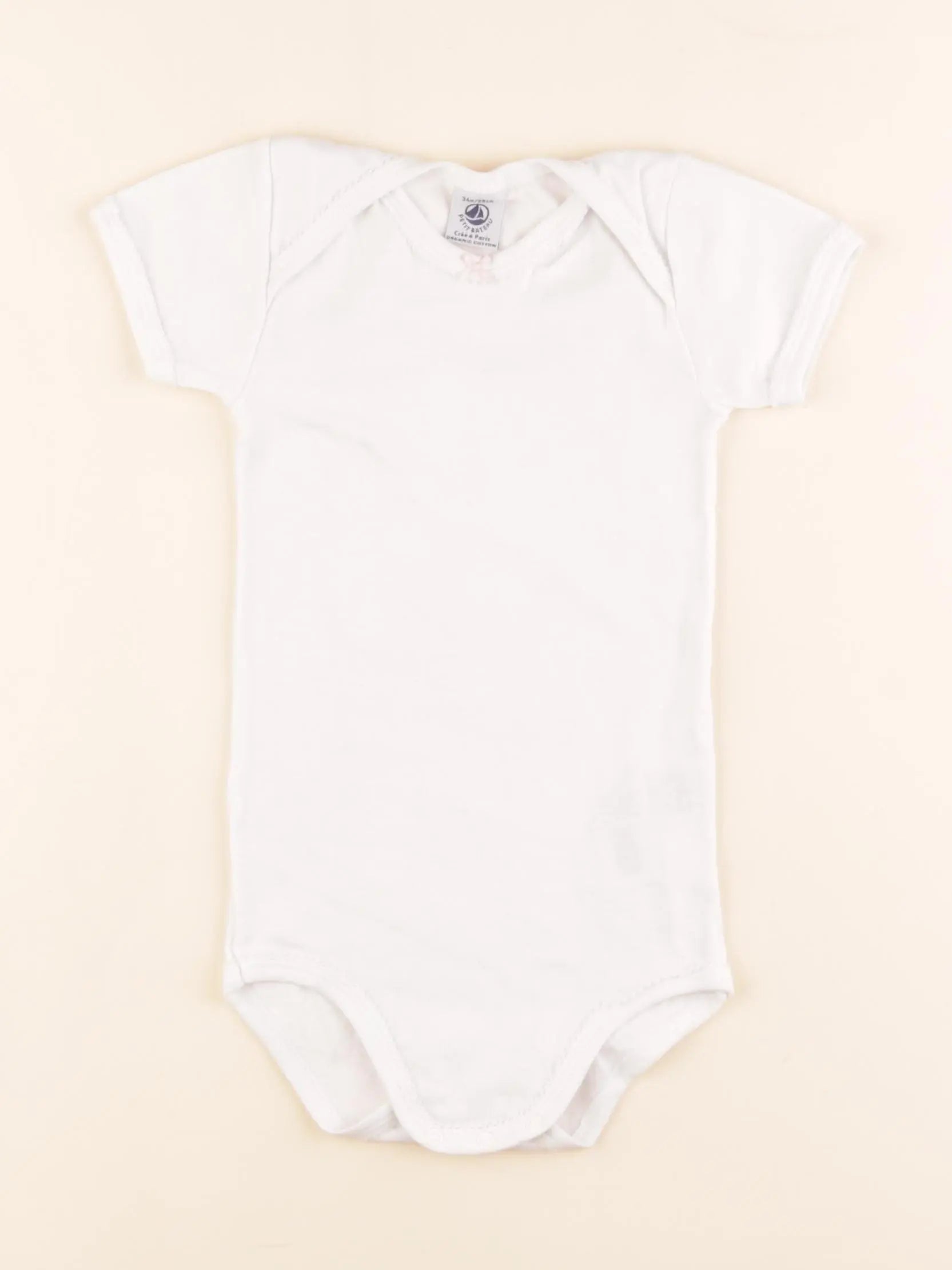 Petit Bateau - body blanc - 36 mois