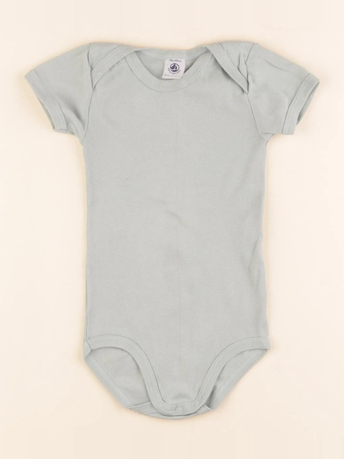 Petit Bateau - body vert - 36 mois