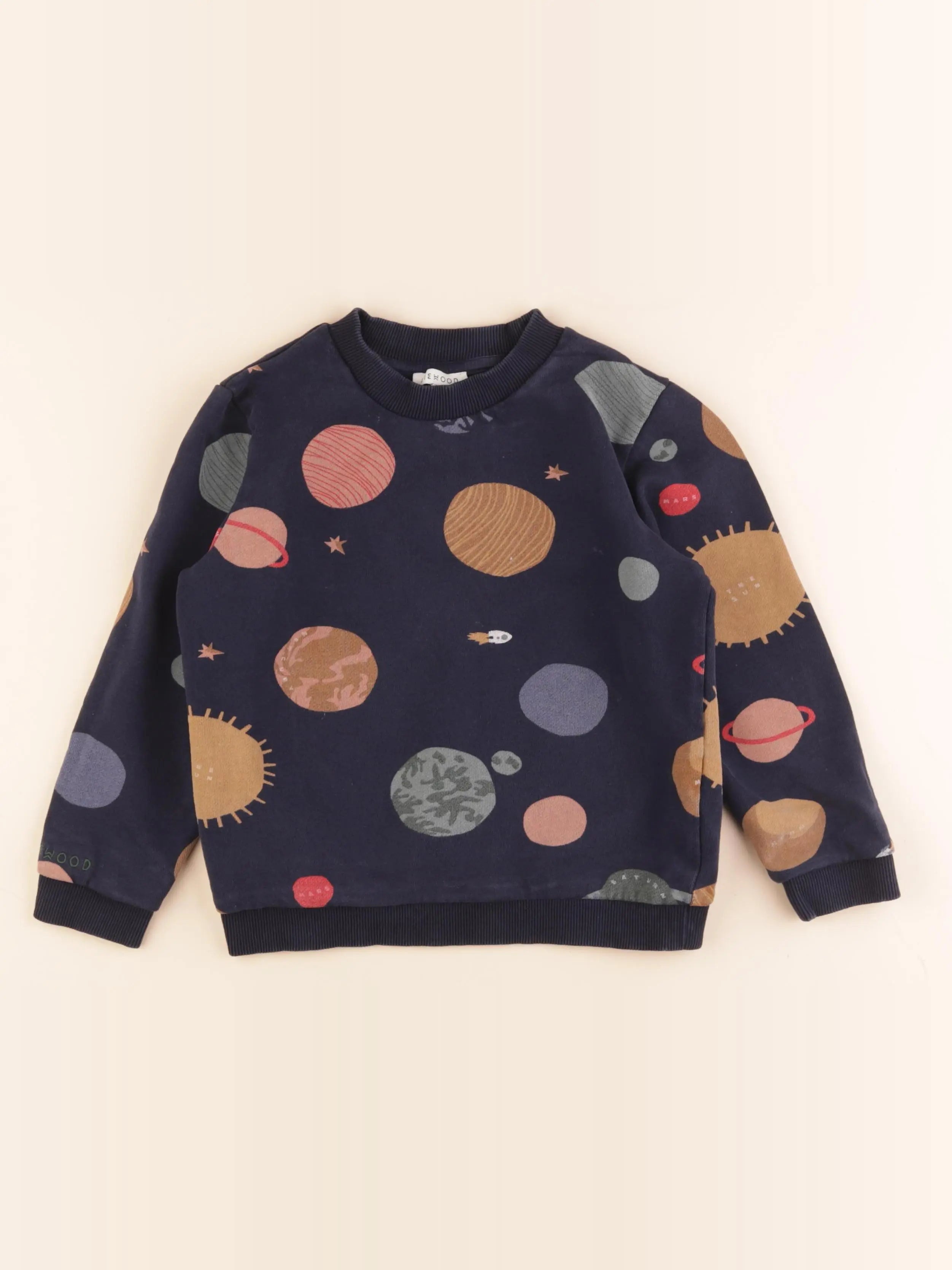 Liewood - sweat bleu - 5/6 ans