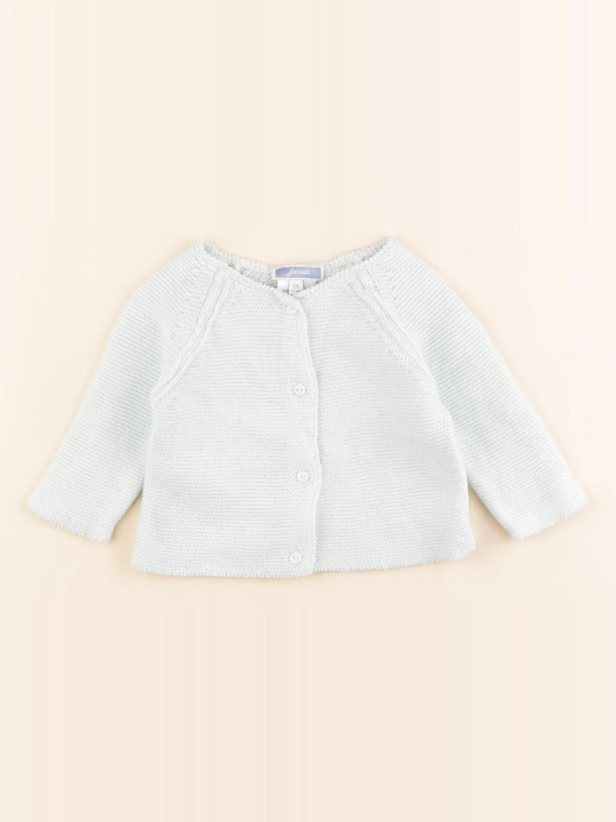 Jacadi - gilet bleu, vert - 6 mois