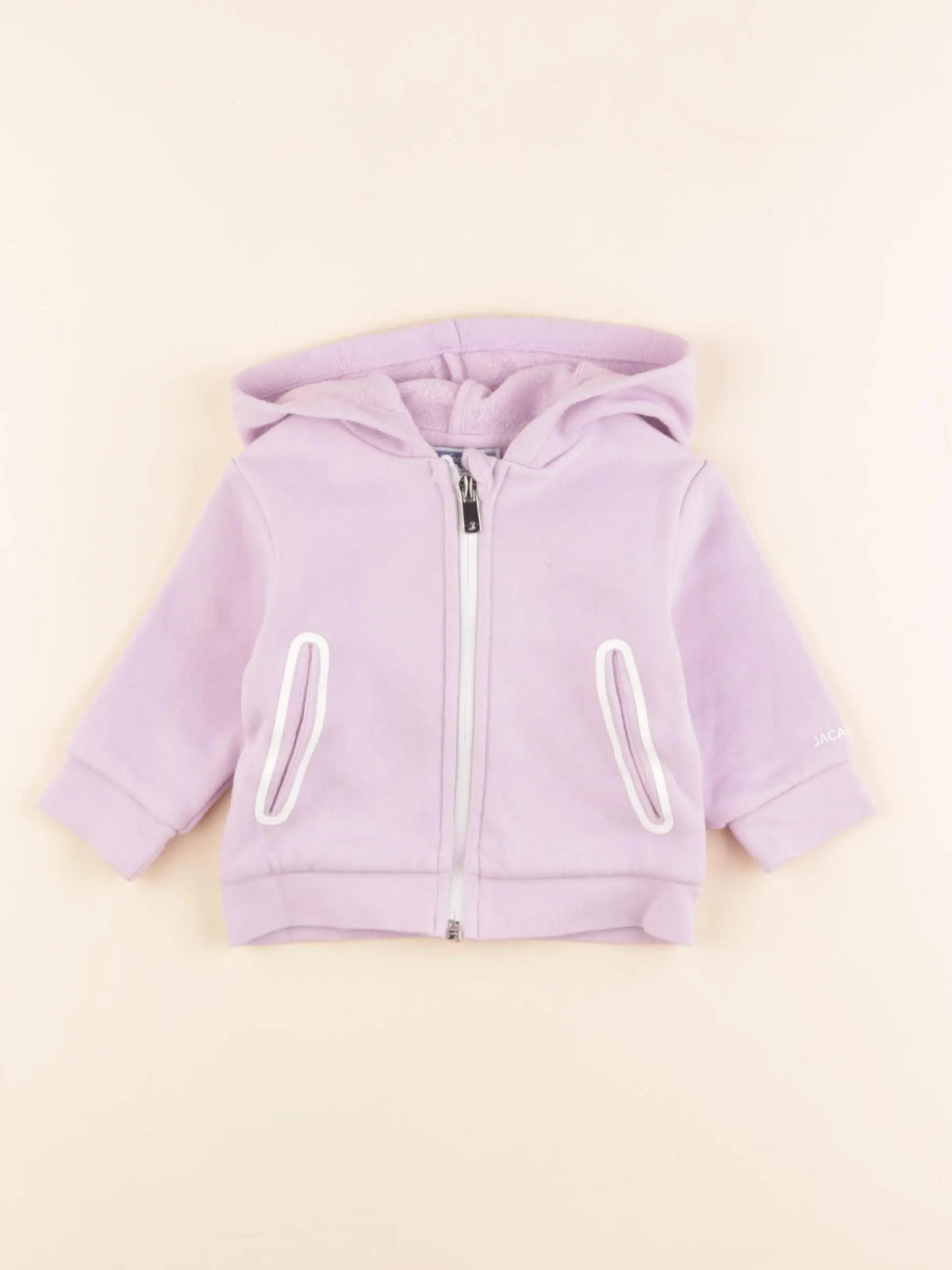 Jacadi - sweat violet - 6 mois