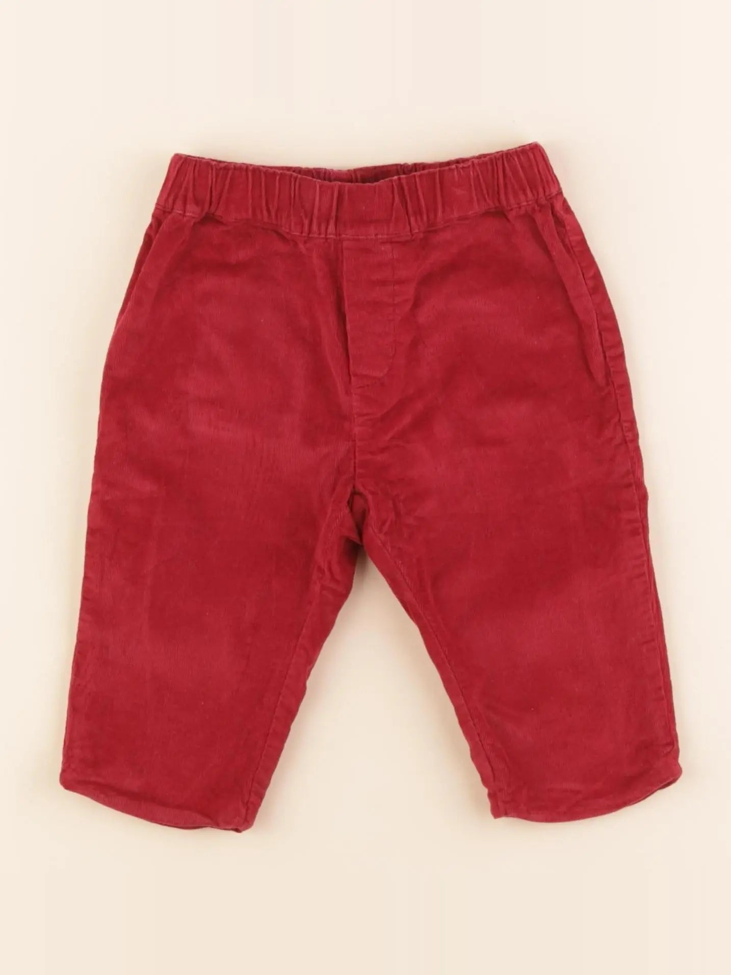Jacadi - pantalon rouge - 6 mois