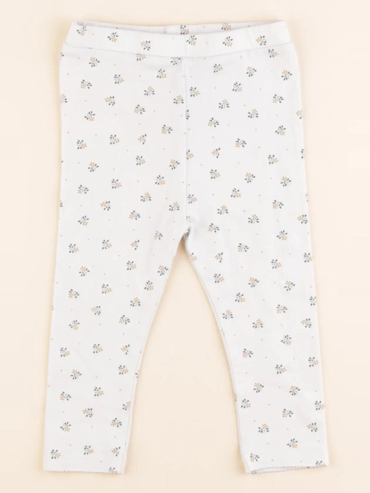 Vertbaudet - legging blanc - 18 mois