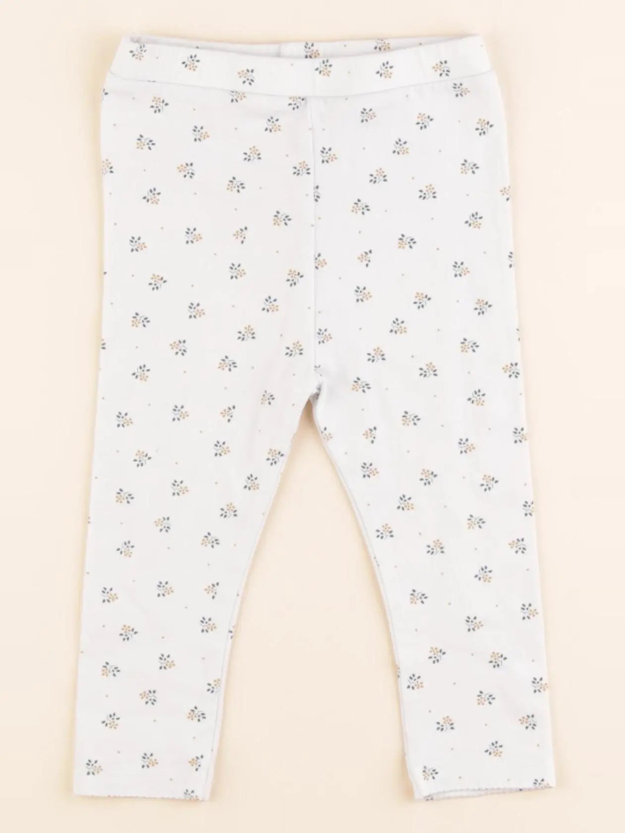 Vertbaudet - legging blanc - 18 mois