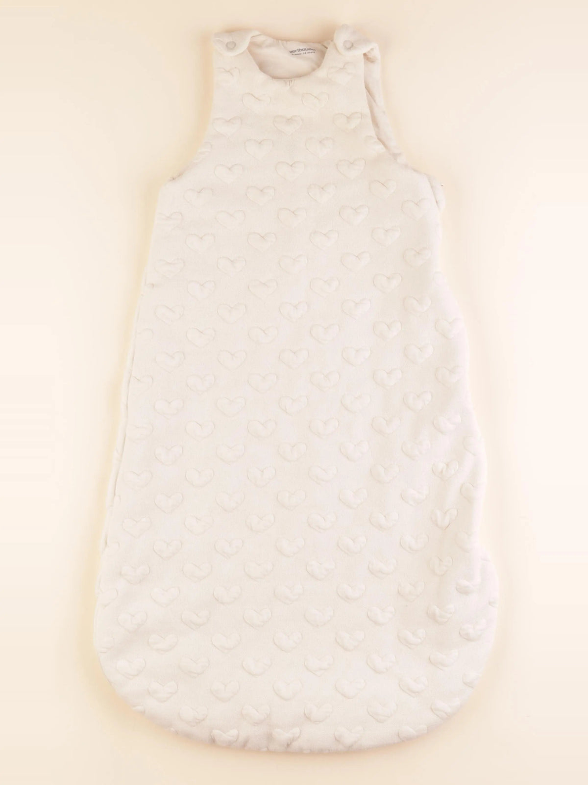 Vertbaudet - gigoteuse beige - 6/18 mois