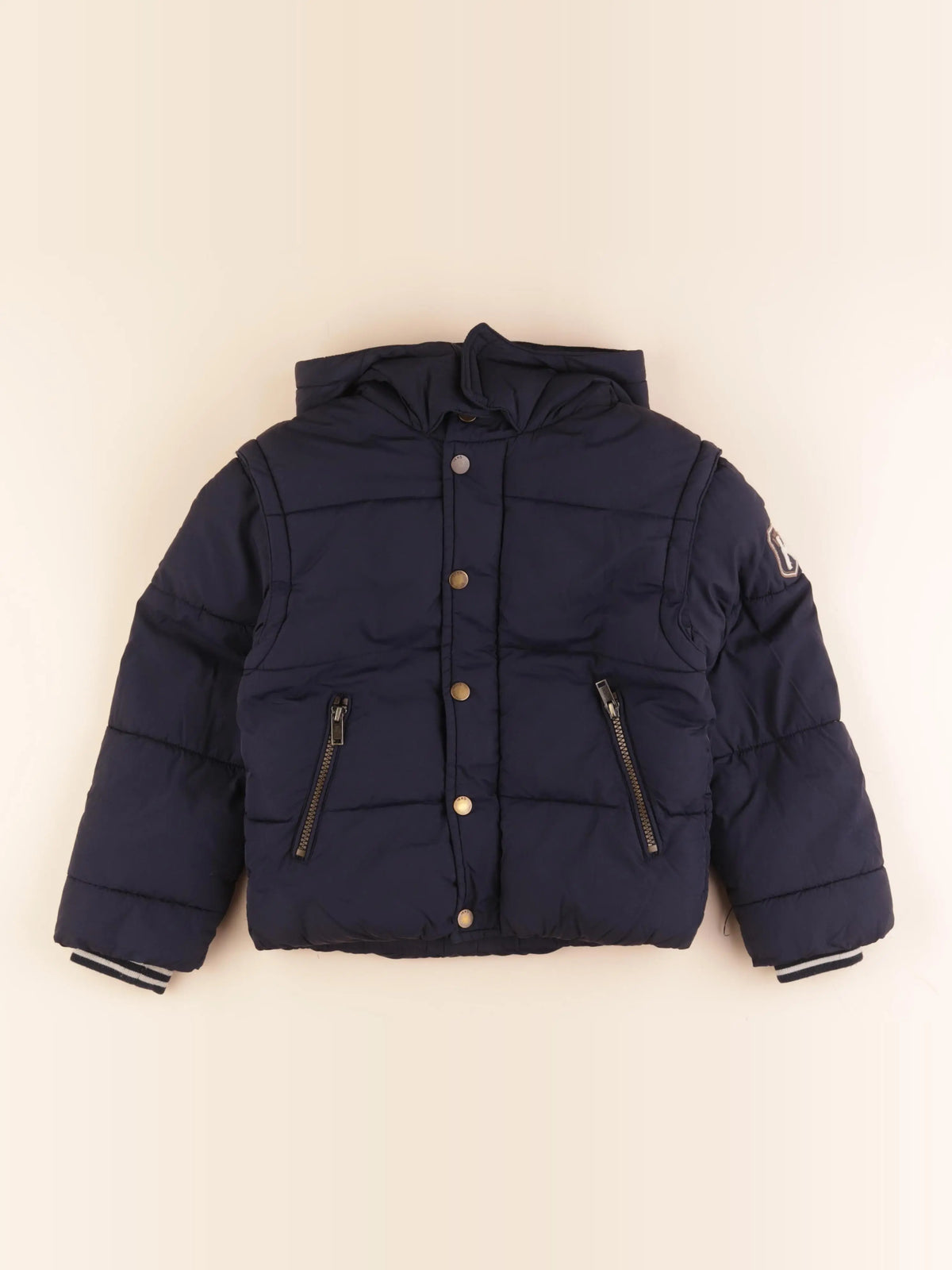 IKKS - doudoune bleu - 6 ans