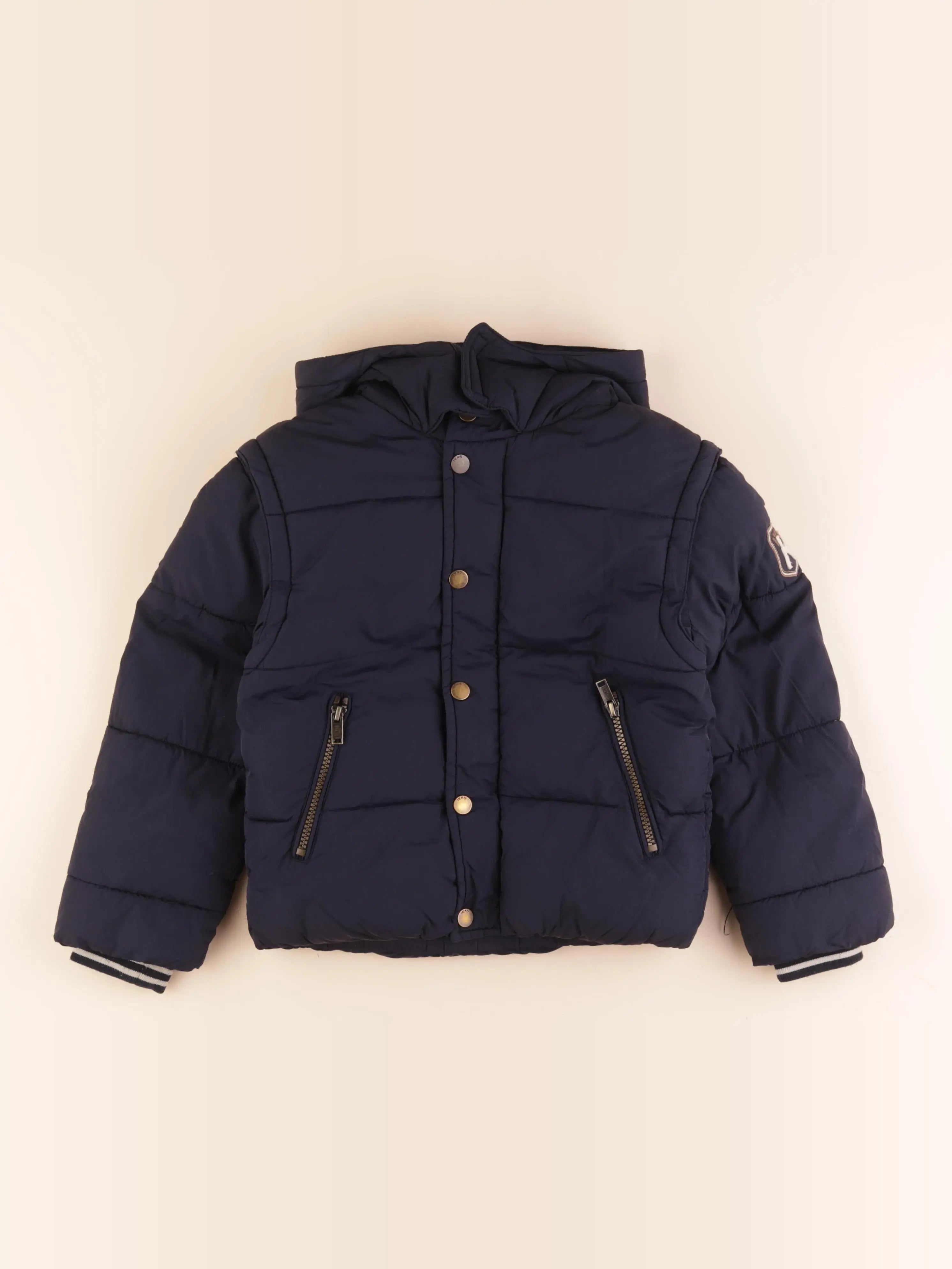 IKKS - doudoune bleu - 6 ans